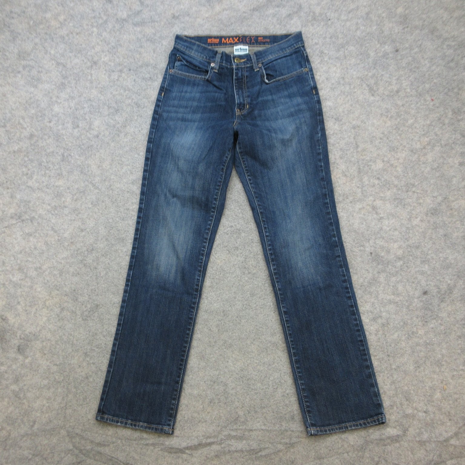Urban Pipeline Men’s 30×32 Blue MAXFLEX Athletic Straight Jeans Denim Stretch