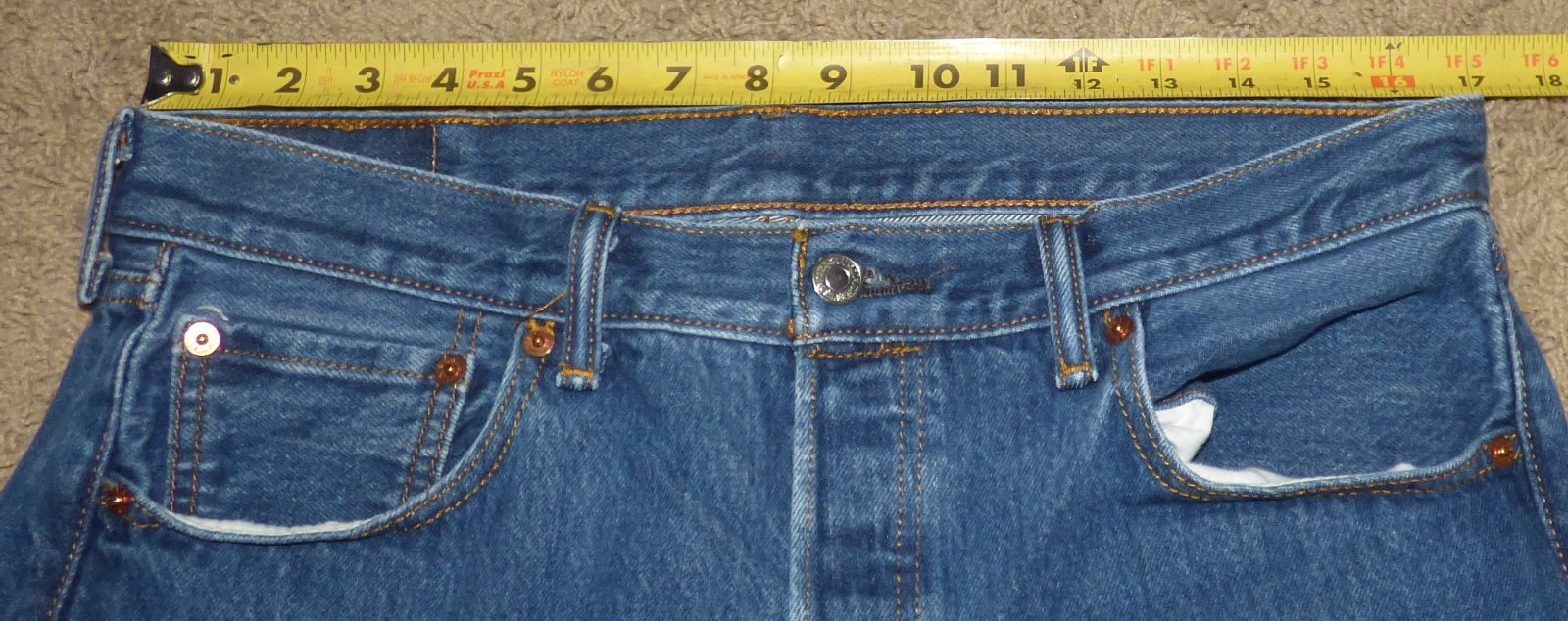 Levi’s 501 Shrink to Fit Jeans Men’s Size 36 x 30