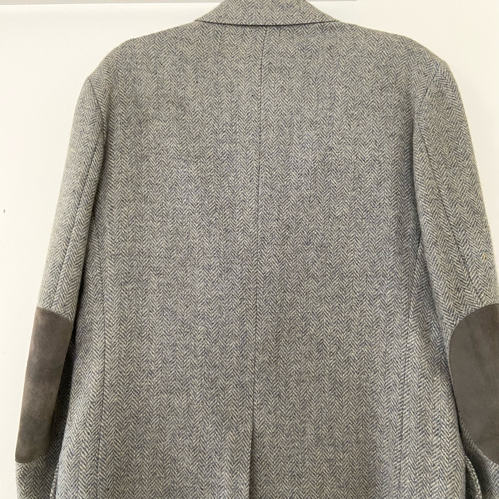 Vtg Middishade Herringbone Men’s Sportcoat 40R Tweed Old Money Academia Elbow