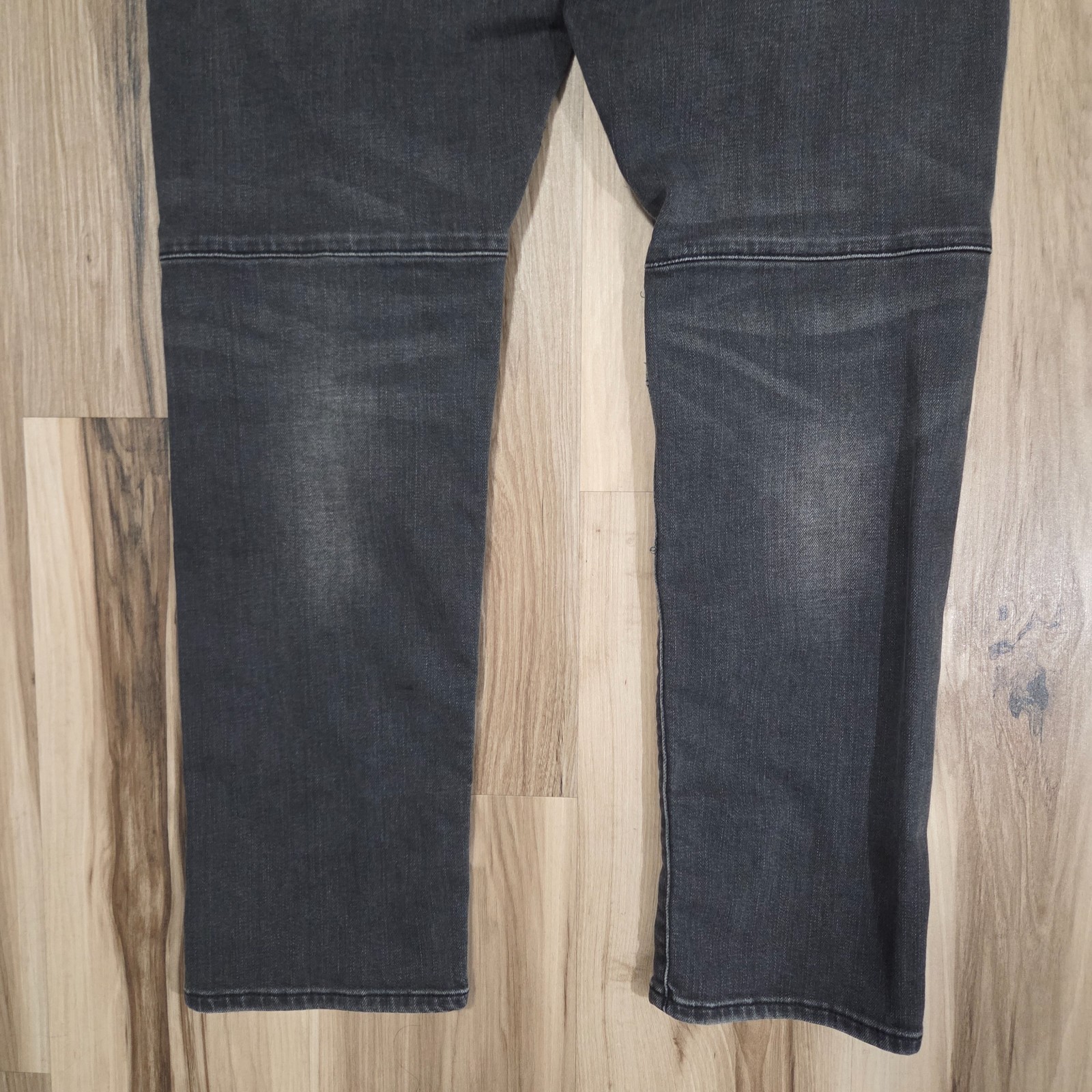 Polo Ralph Lauren The Sullivan Slim Jeans Men Size 36 x 32 Distressed Moto Black