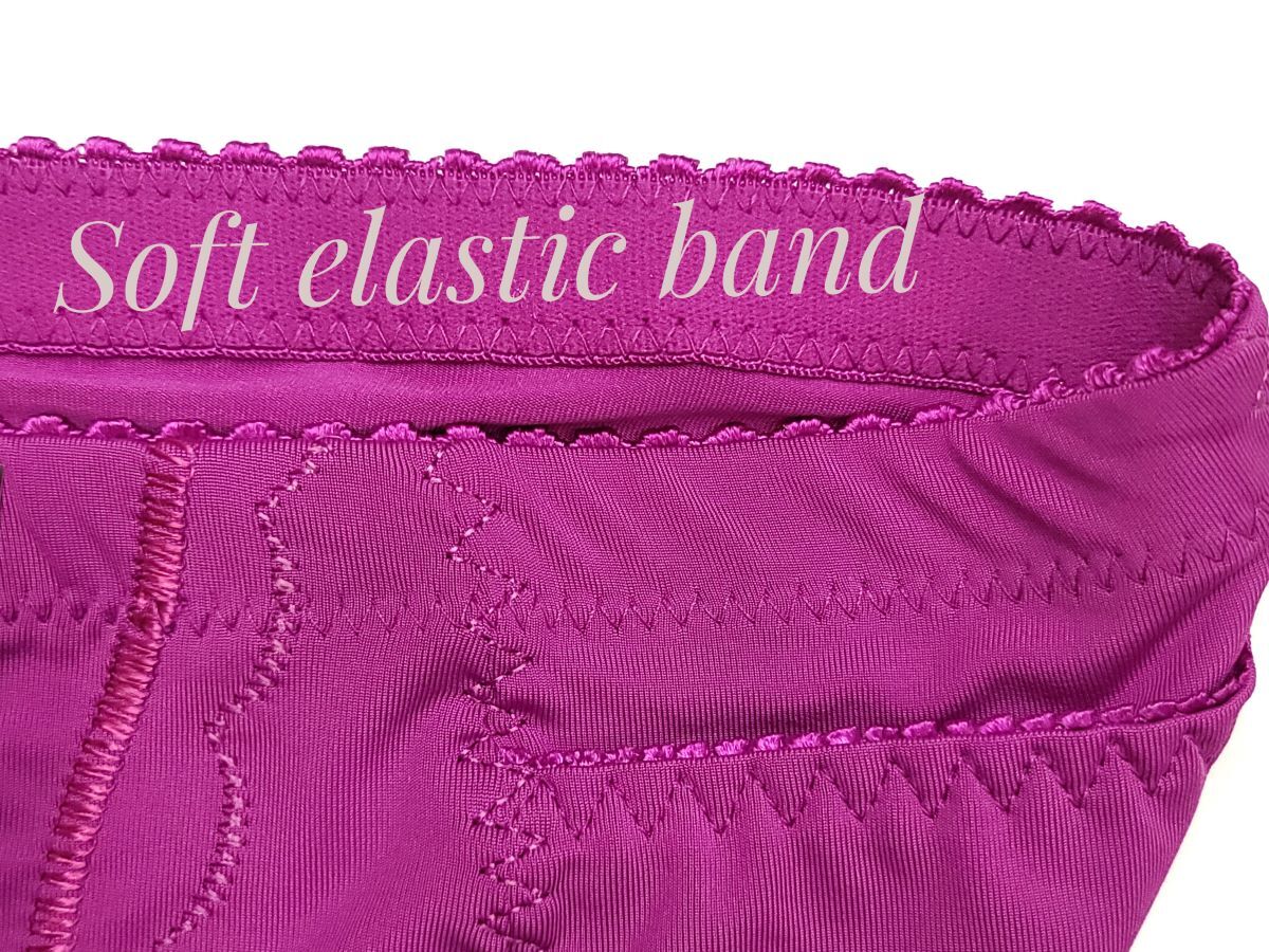 Women High Waist Pockets Tummy Control Full Coverage Girdle Brief Panties S-4XL