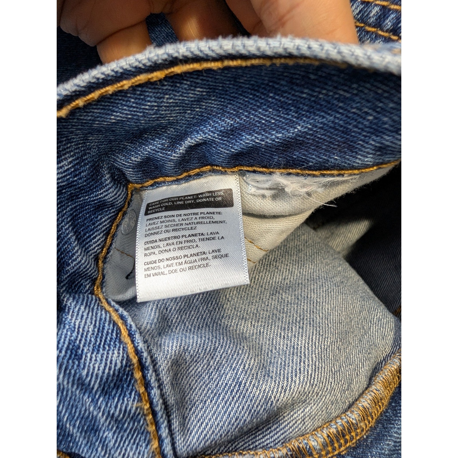 Levis 505 Regular Fit Mens Jeans W40 L30 Medium Wash Blue Straight Leg Denim