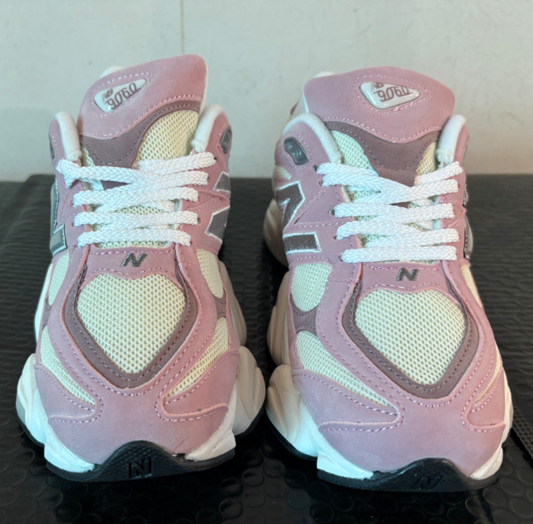 New Balance 9060 Size 5.5 Pink White for Women No Box