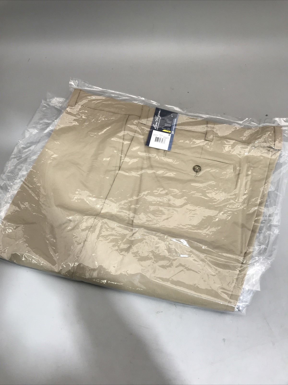 Ben Hogan Mens Performance Pants Stretch Fabric Size 46×30 Chinchilla New