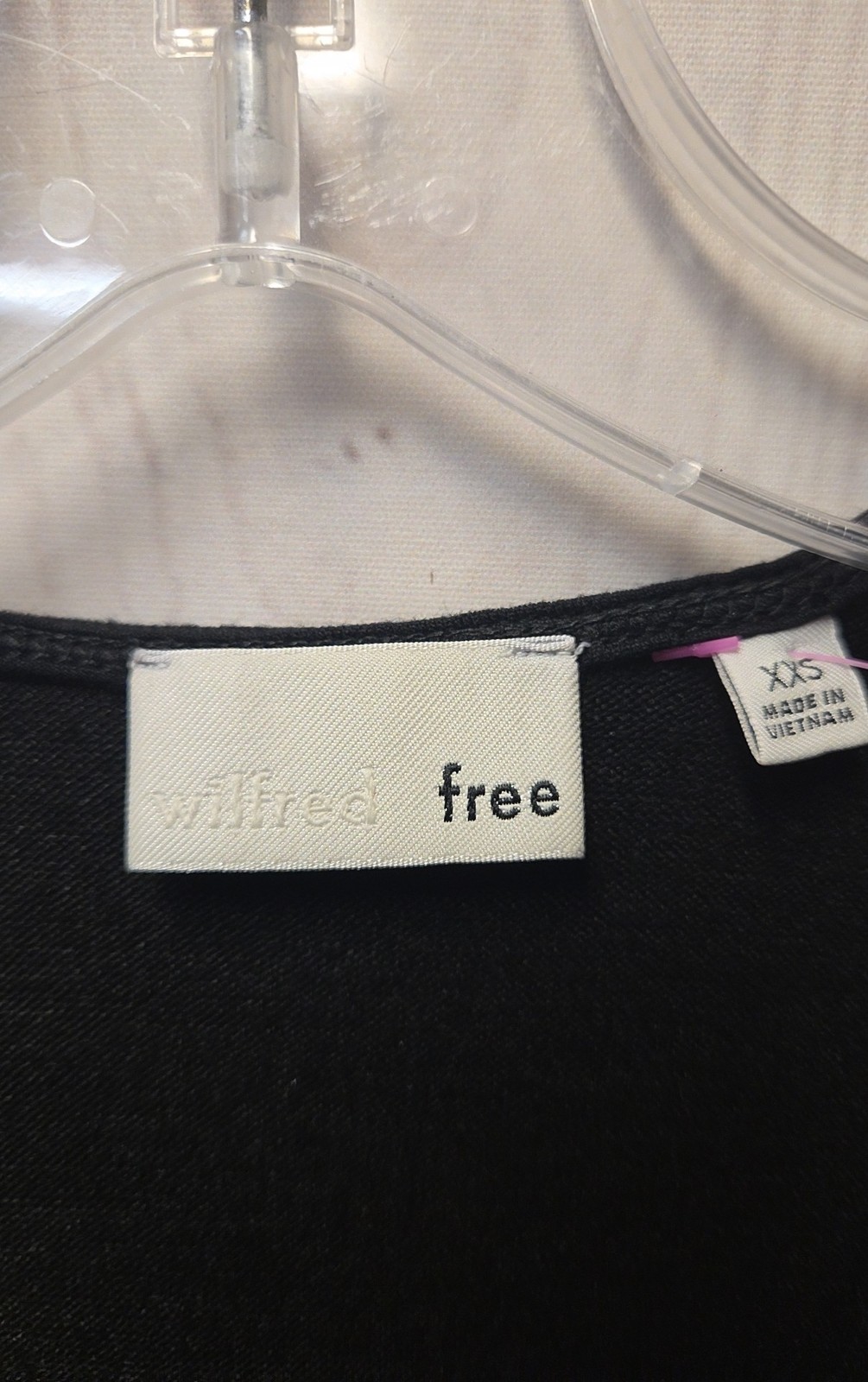 Wilfred Free Women’s Size XXS Black Sleeveless Top