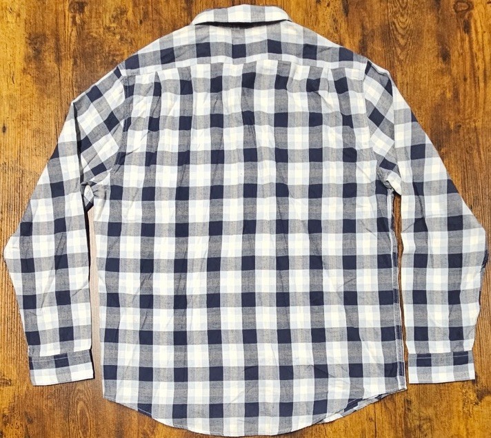 The Normal Brand Long Sleeve Nikko Blue Plaid Button Up Shirt Men’s XL NWT