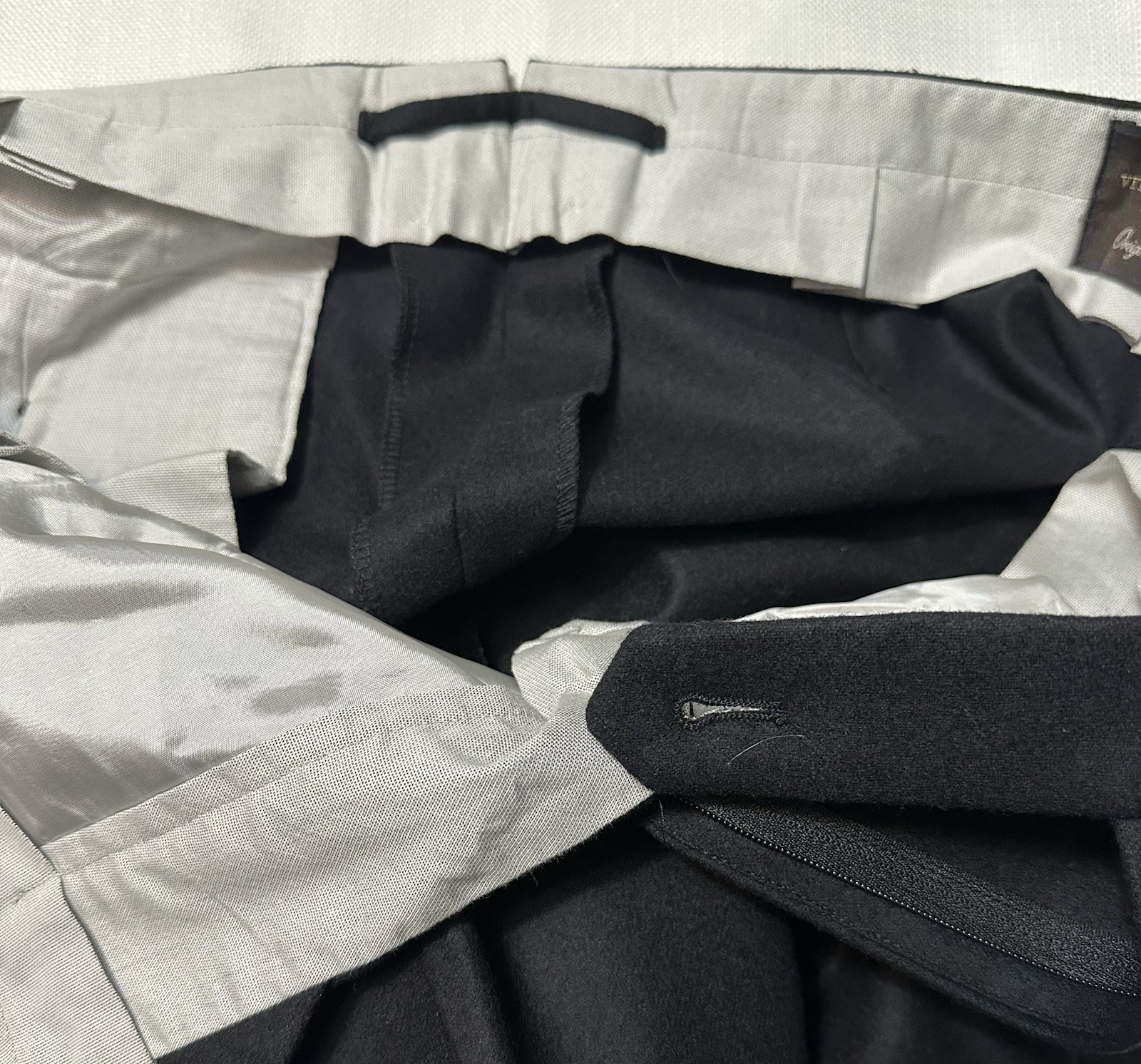 BERG & BERG Black Wool Pants EU 50 NEW US 34×31 1/2 New Without Tags.