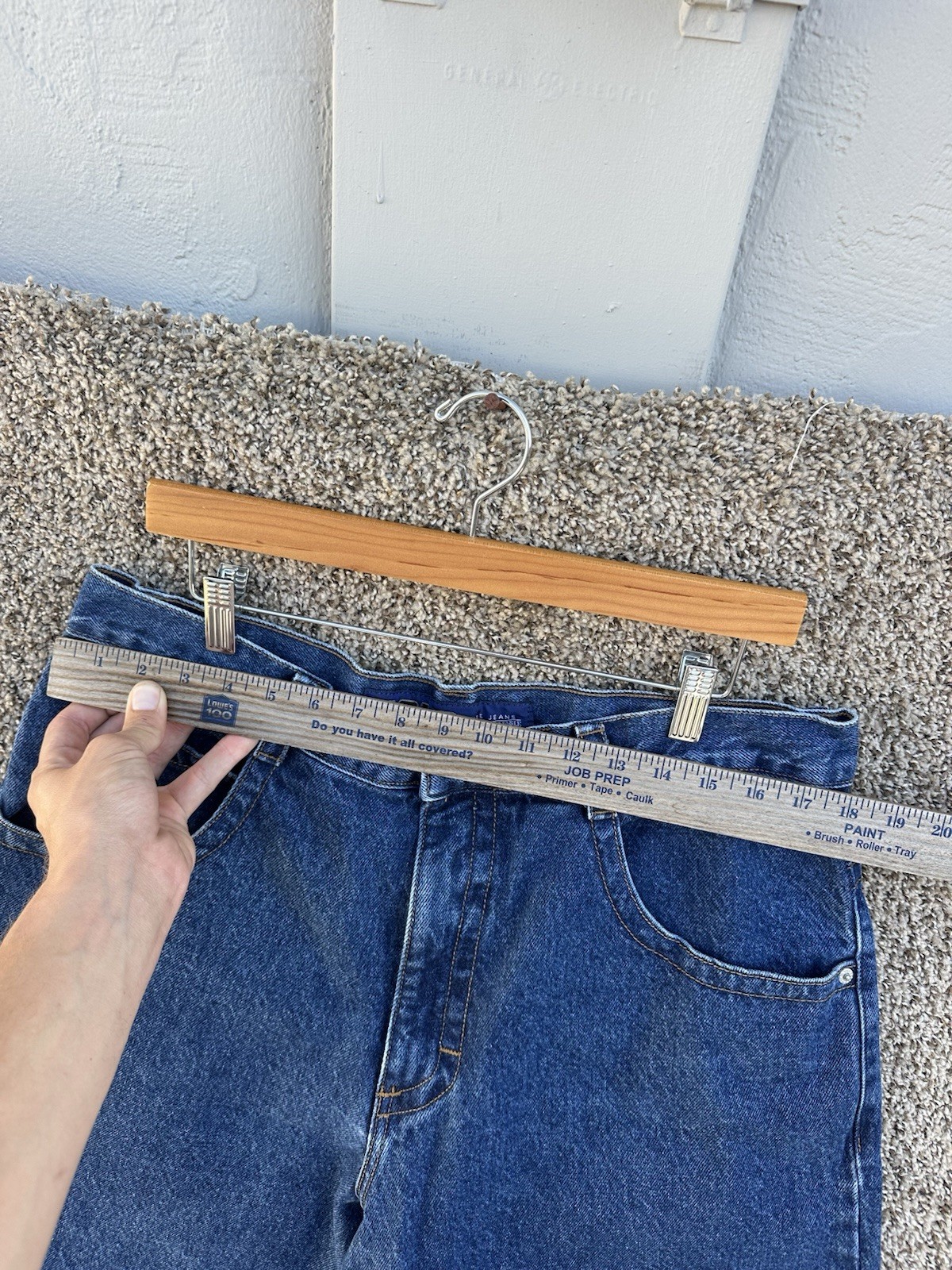 Vintage SOLO Super Wide Leg Baggy Skater Jeans 36×30