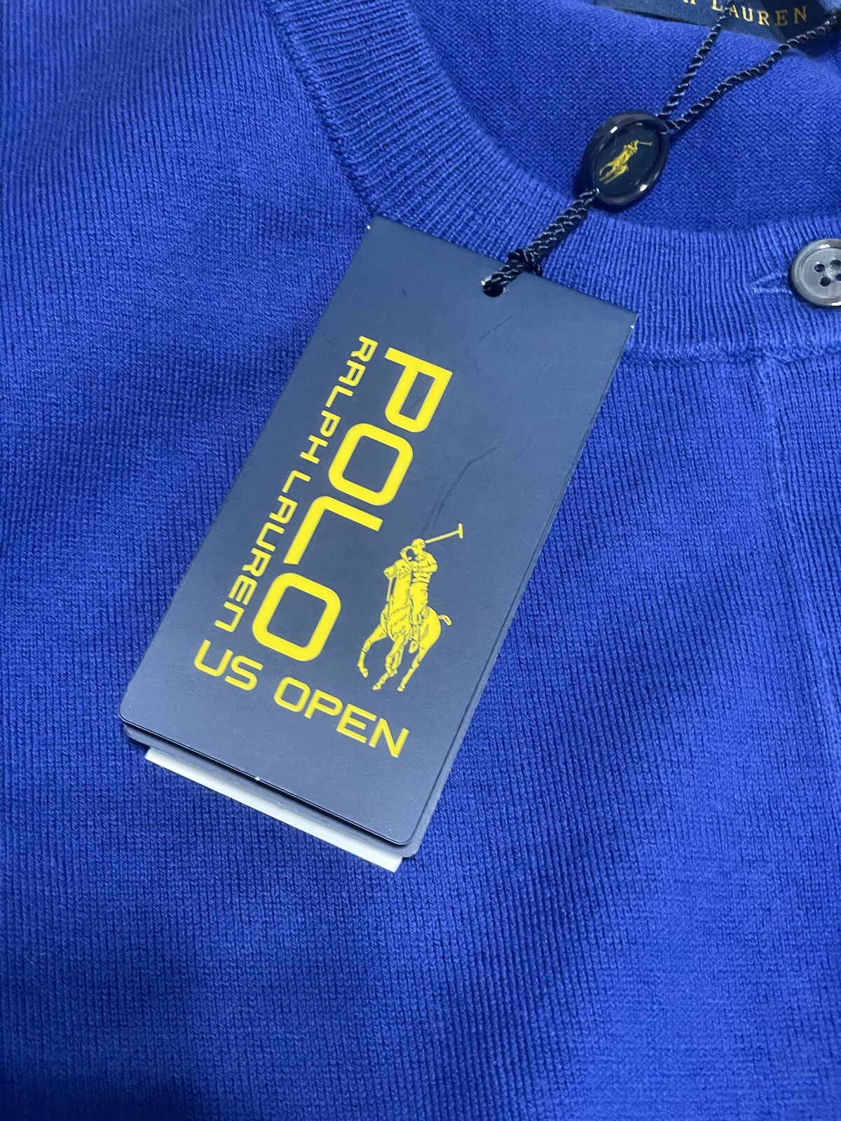 Polo Ralph Lauren US Open Tennis Cardigan Sweater Women’s Size 2X NWT MSRP $128