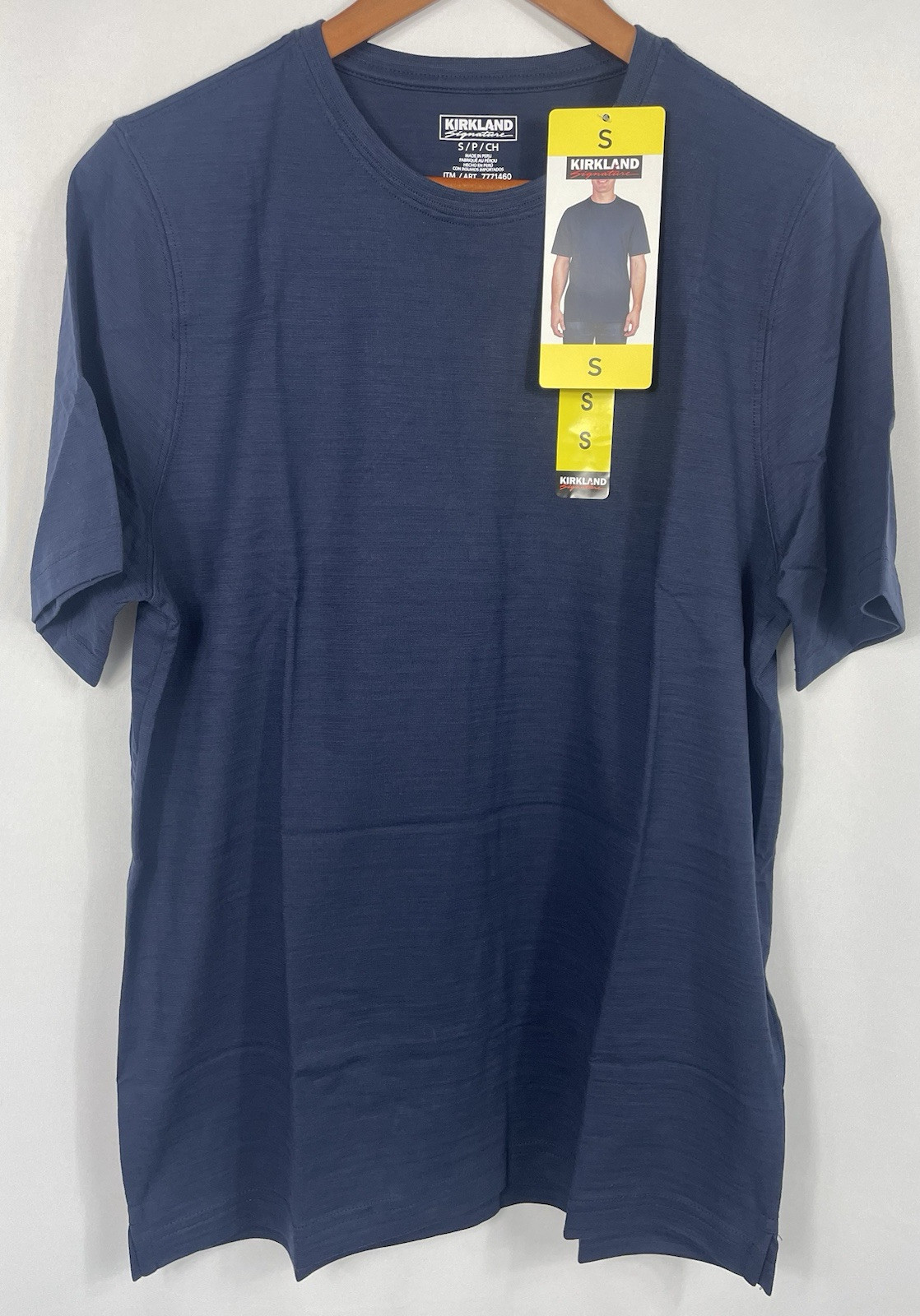 Kirkland Signature Men’s Pima Cotton Slub Tee Pick Your Size & Color NWT