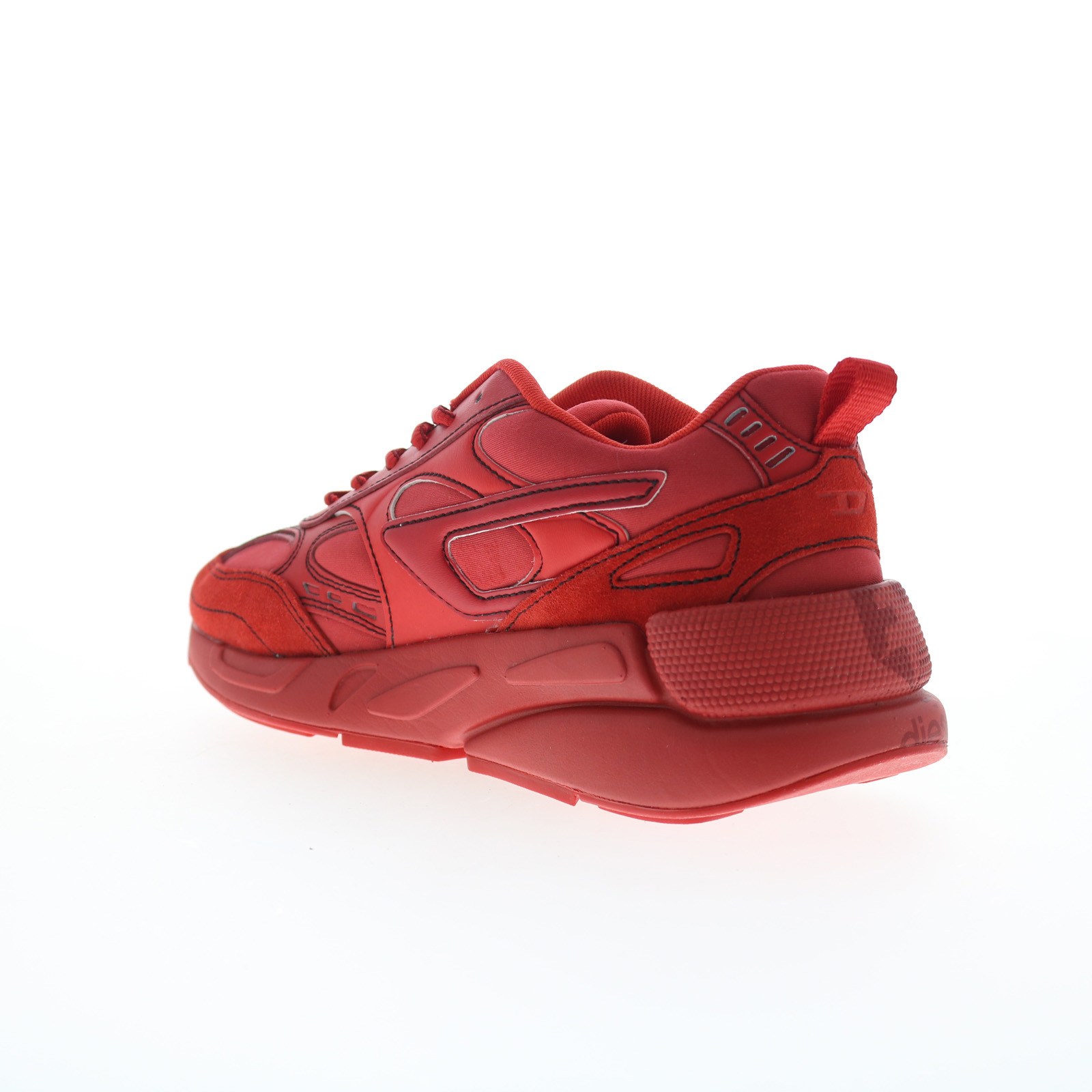 Diesel S-Serendipity Sport Mens Red Canvas Lifestyle Sneakers Shoes