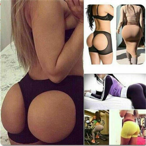 Women Body Shaper Tummy Control Panty Enhancer Booty Underwear Butt Lifter Pants