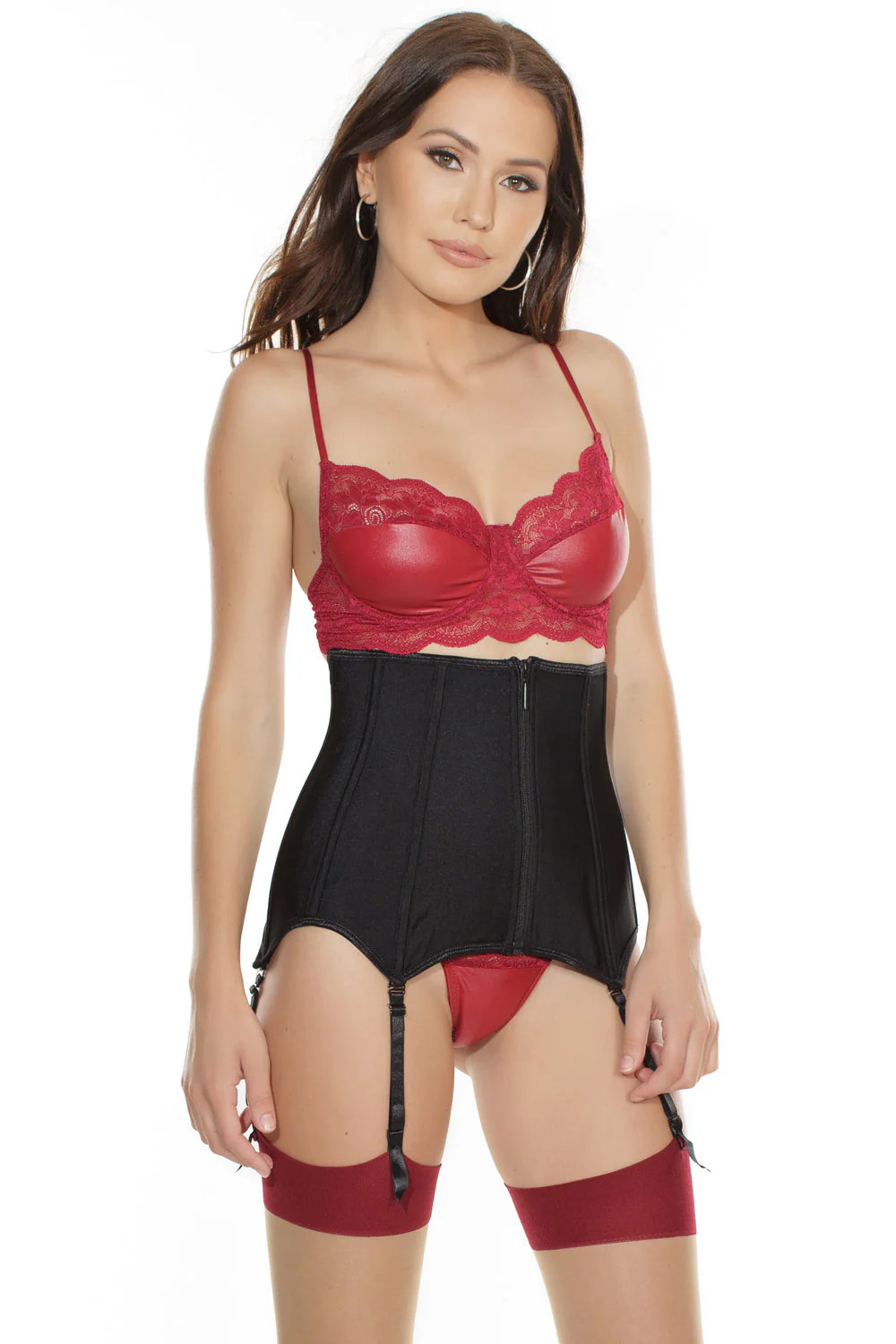 Coquette – 3729 – Waist Cincher – BLACK