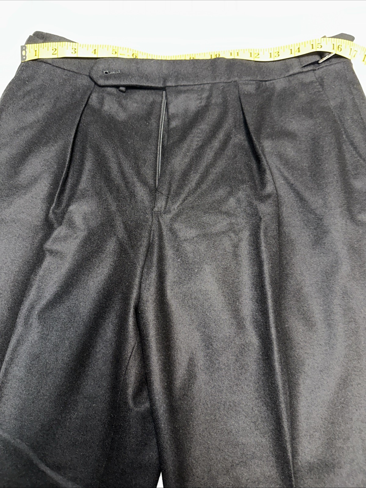BERG & BERG Black Wool Pants EU 50 NEW US 34×31 1/2 New Without Tags.