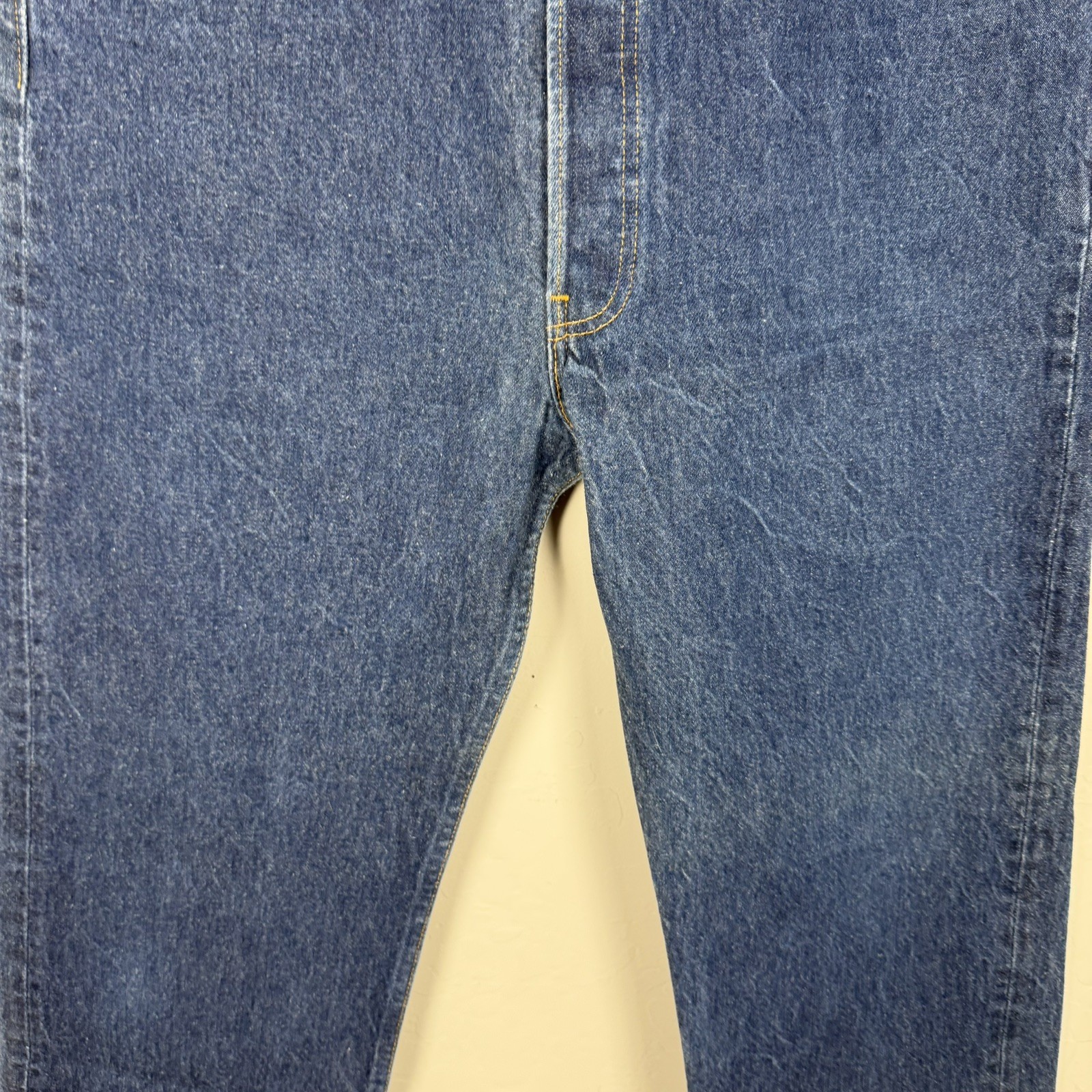 Vintage Levis 501XX Jeans Mens 40×36 Blue Denim USA Made 1991 Red Paper Tag Dark