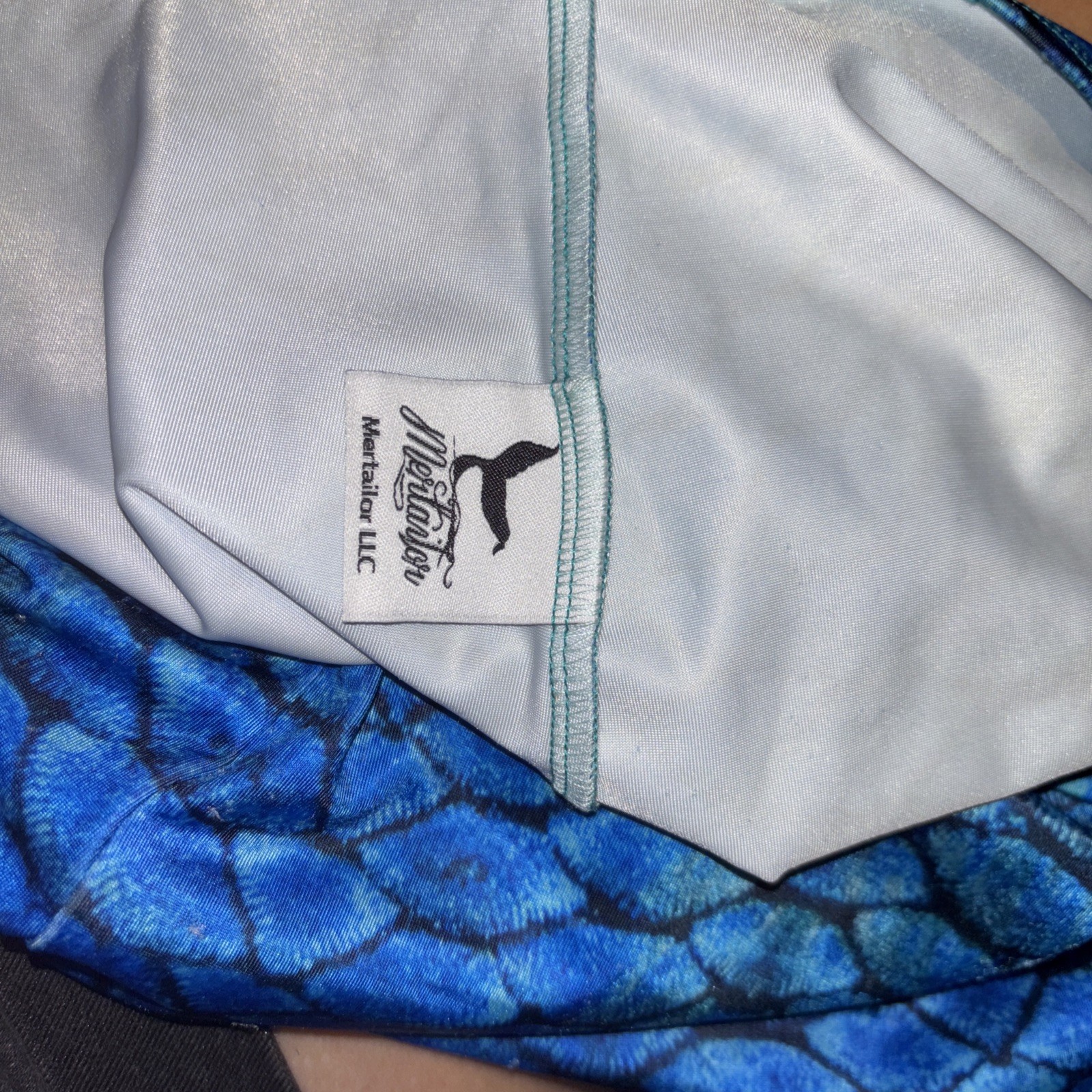 Mertailor Blue Mermaid Tail With Monotail Size XL
