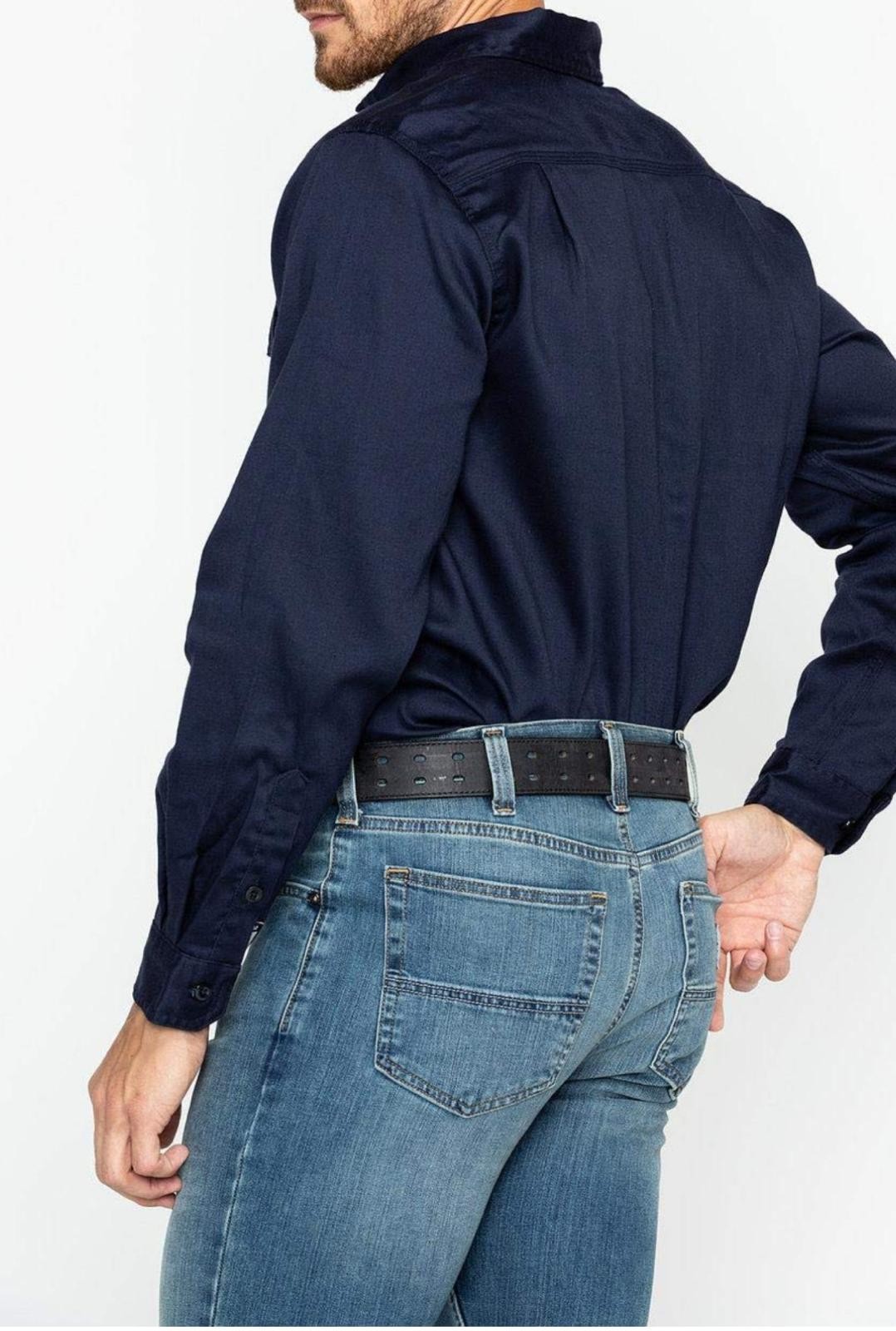 Carhartt Long Sleeve FR Fire Resistant Shirt blue