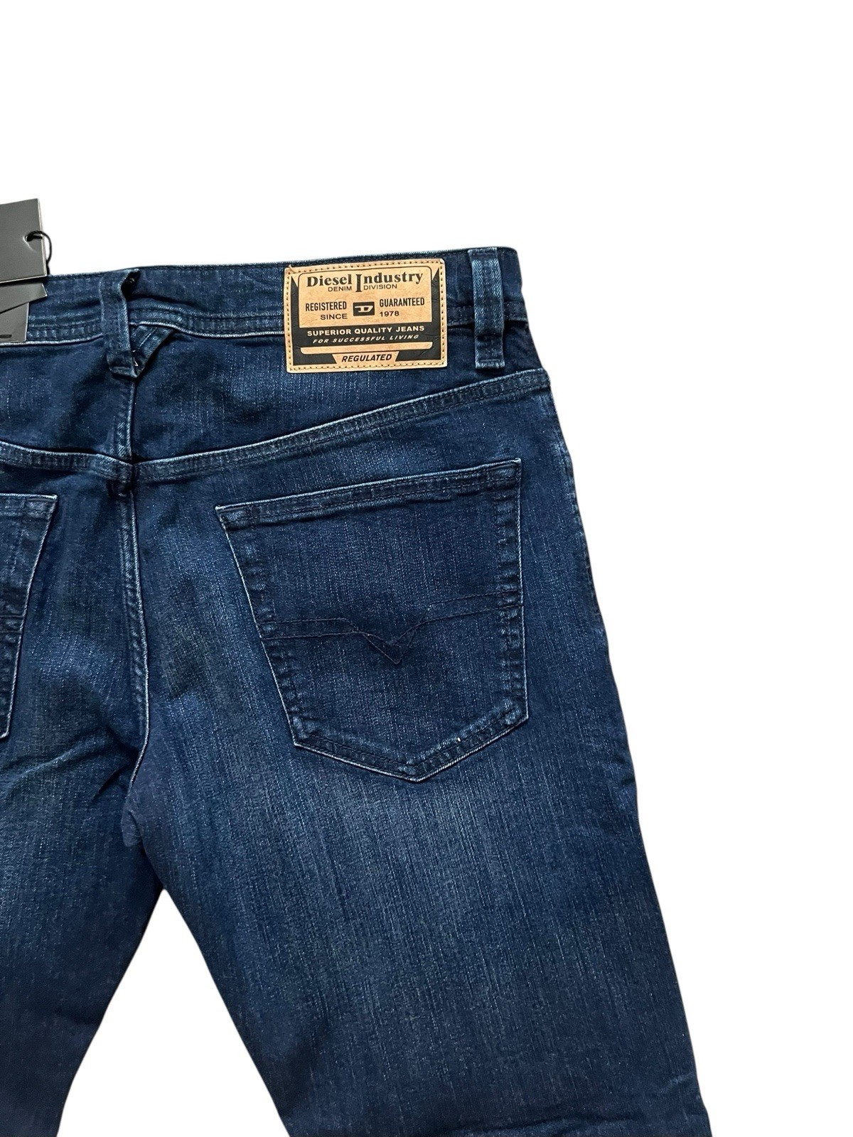 Diesel Mens Jeans Larkee Straight RB067 Blue $195 Size 36/32