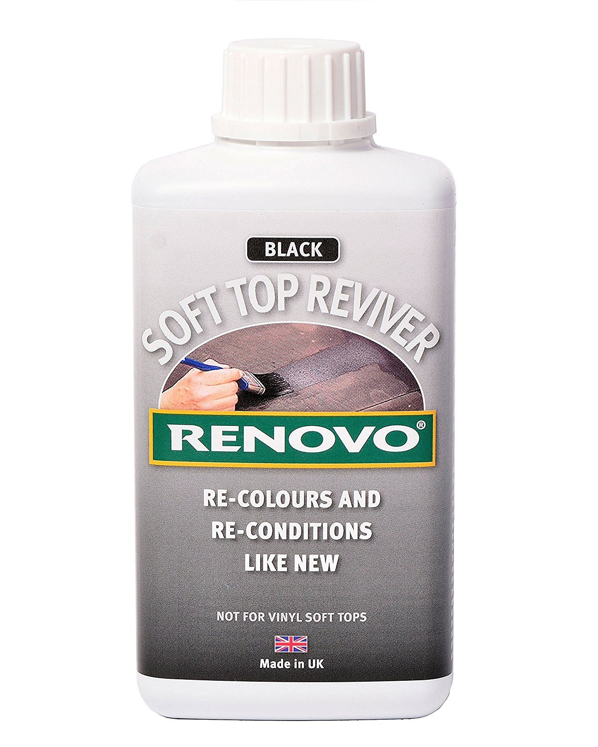 Soft Top Reviver – Black (500ml)