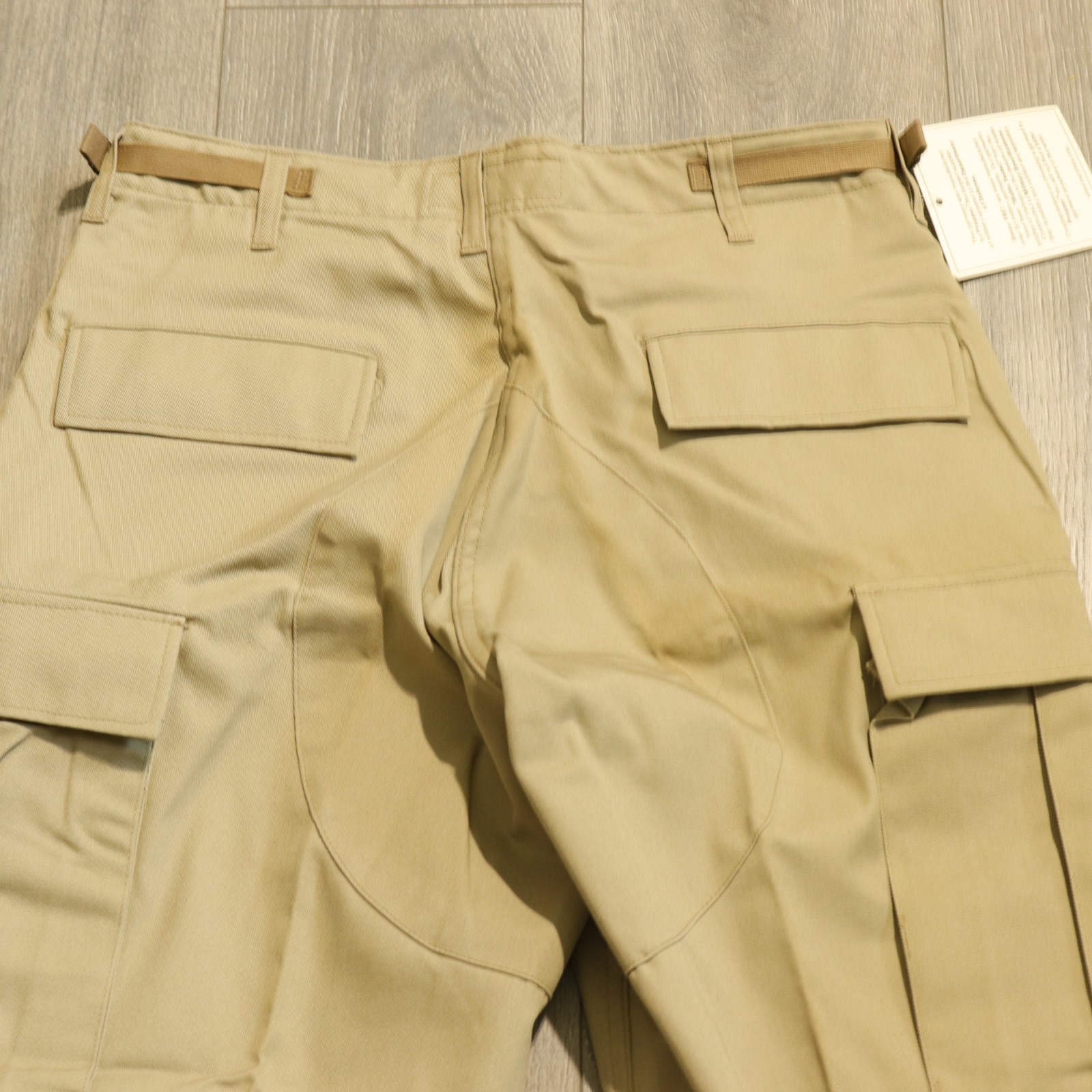 Propper BDU Pants Mens M Khaki Cargo Military Battle Tactical Button Fly F5201