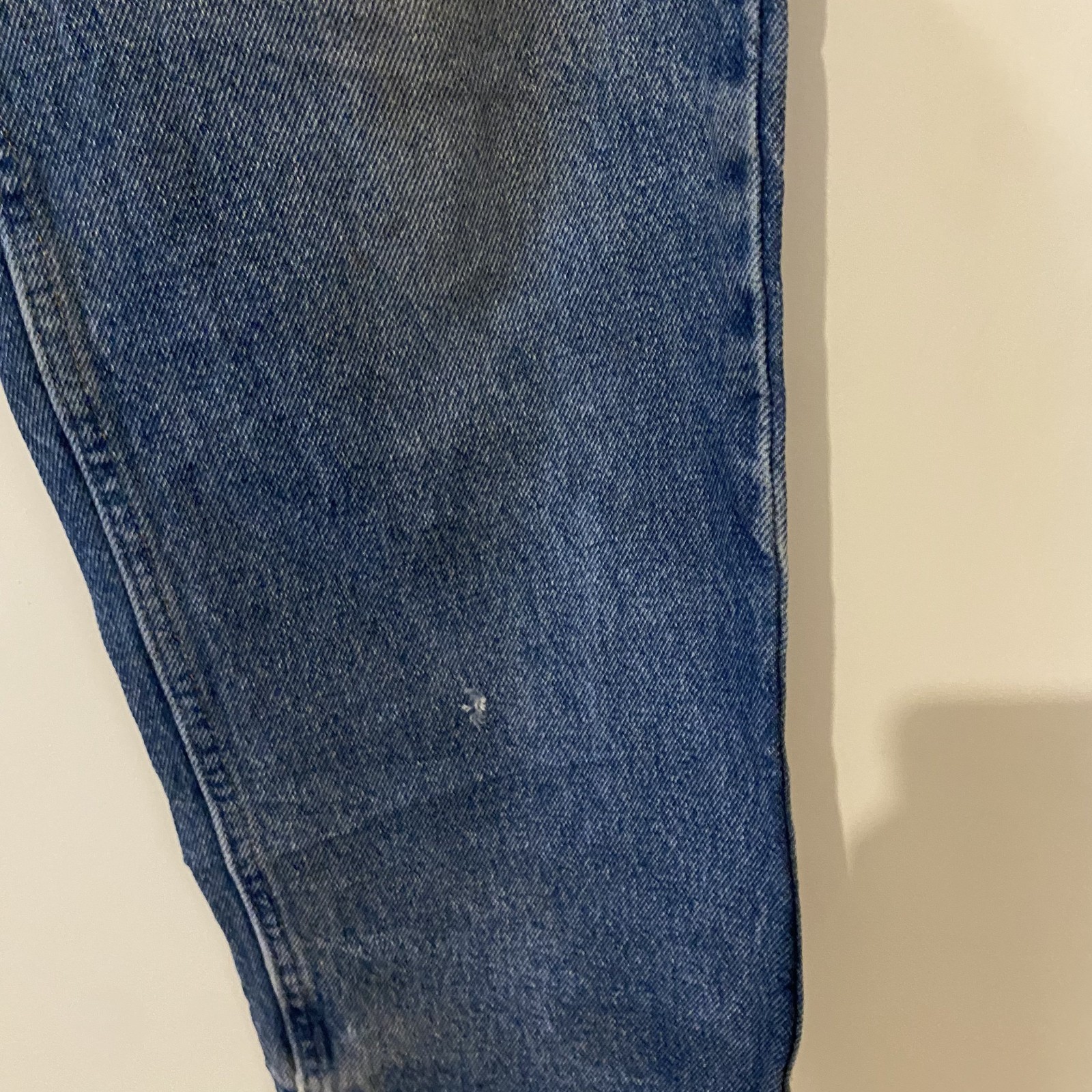 Wrangler Wrangler Five Star Premium Relaxed Fit Jeans Blue Denim 30W 30L Cotton