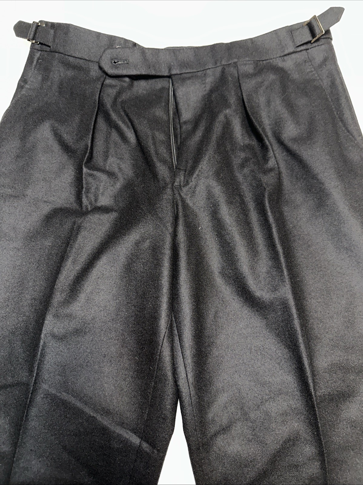 BERG & BERG Black Wool Pants EU 50 NEW US 34×31 1/2 New Without Tags.