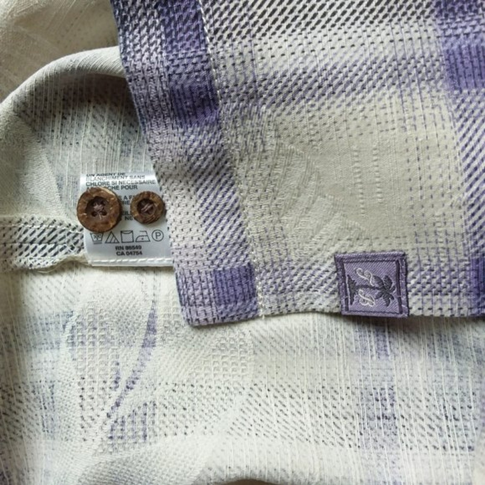 100% Silk Tommy Bahama Plaid Short Sleeve Shirt L