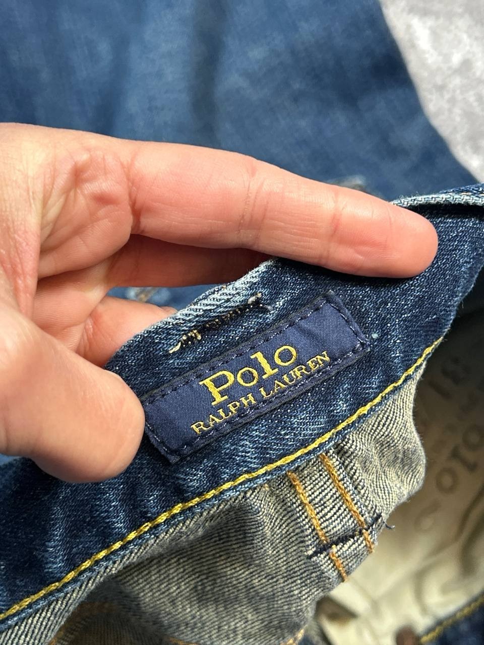 Polo Ralph Lauren The Sullivan Slim Jeans Mens 31 Blue Cotton Low Rise 31×27