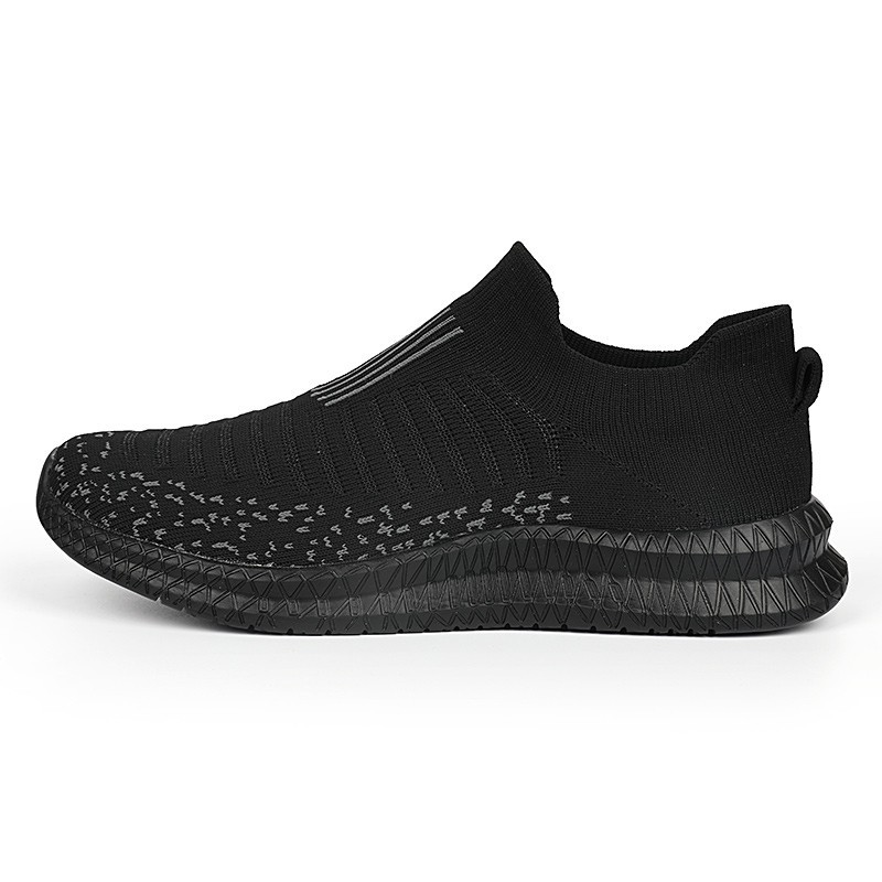 Men’s Slip-On Sneakers Breathable Lightweight Walking Shoes Non-Slip Comfort