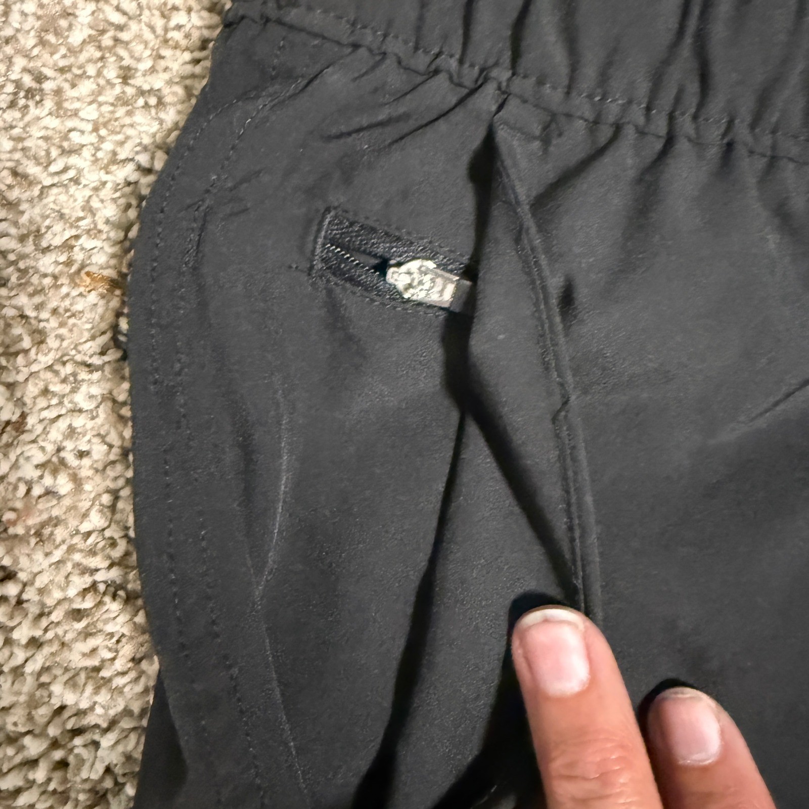 DSG Mens Performance Jogger Pants Black Size Medium Activewear RN104141