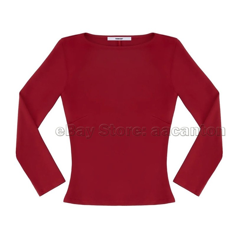 Tank Air Long Sleeve Tops Tight Fit Tee High Elasticity Basic T-shirts New