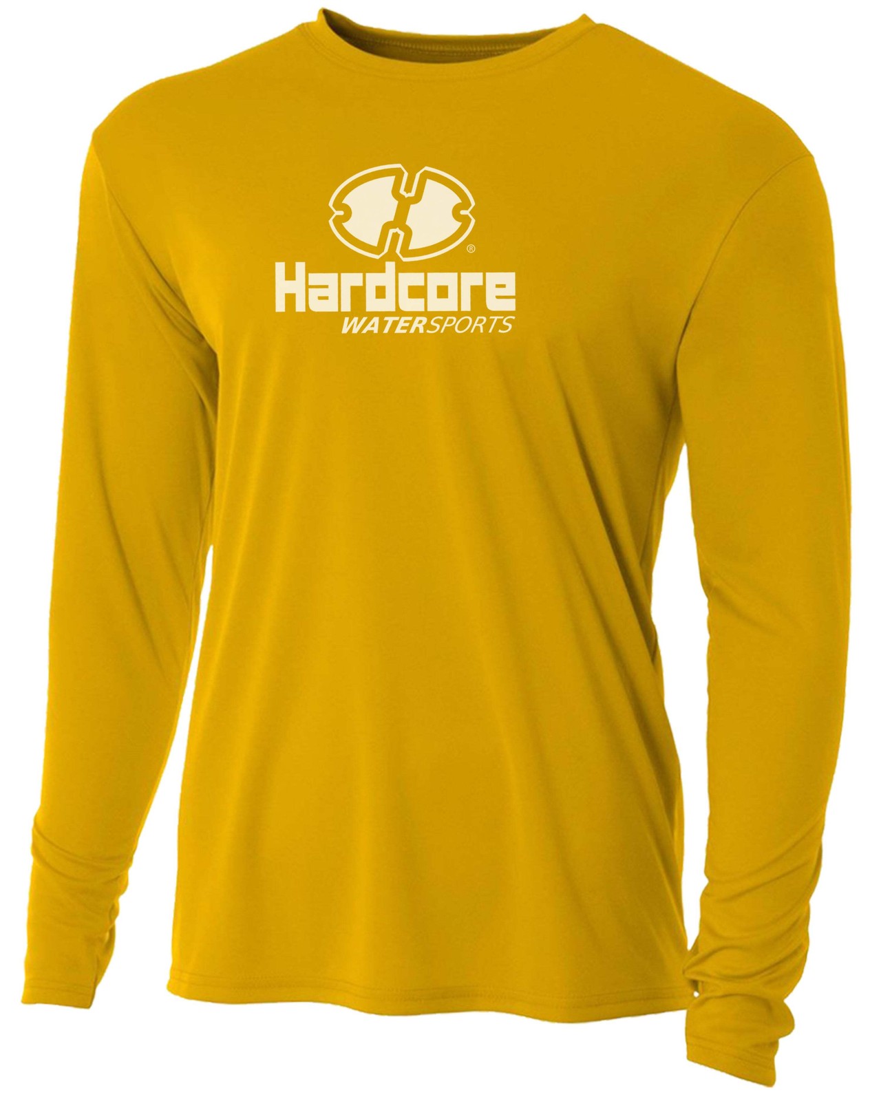 Hardcore Men’s Long Sleeve Rash Guard Surf Shirt – Relaxed Fit Swimwear Designed