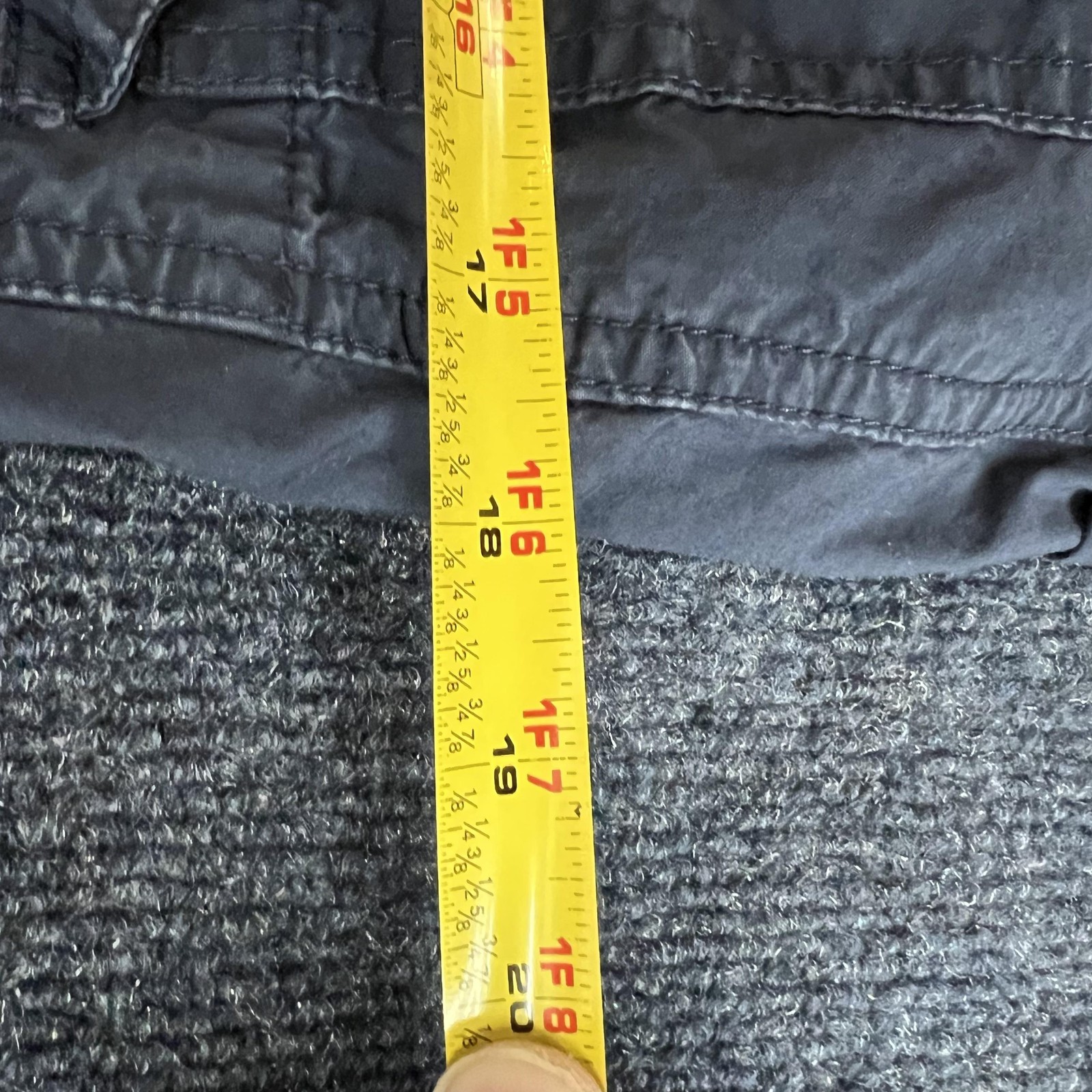 Tommy Hilfiger Jacket Womens XS Blue Cotton Twill Military Utility Zip Lined