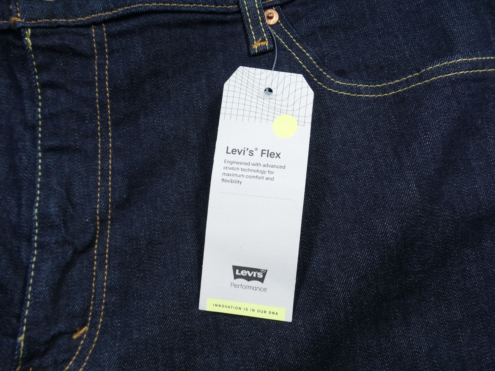 Levis Jeans Mens 46 x 29 Blue 541 Athletic Fit Stretch Taper Big Tall Denim NWT