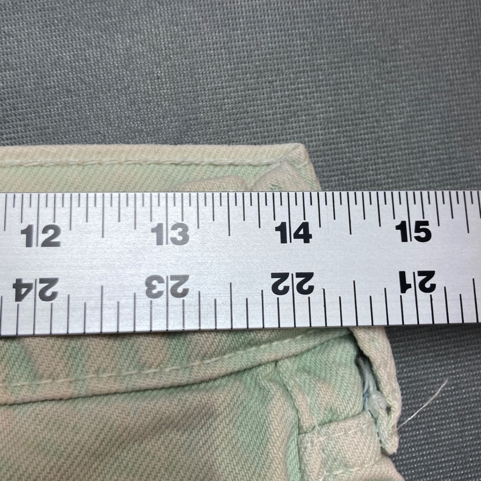 Levi’s 511 Jeans Mens 29×30 Light Sage Green Straight Slim Fit Stretch Denim