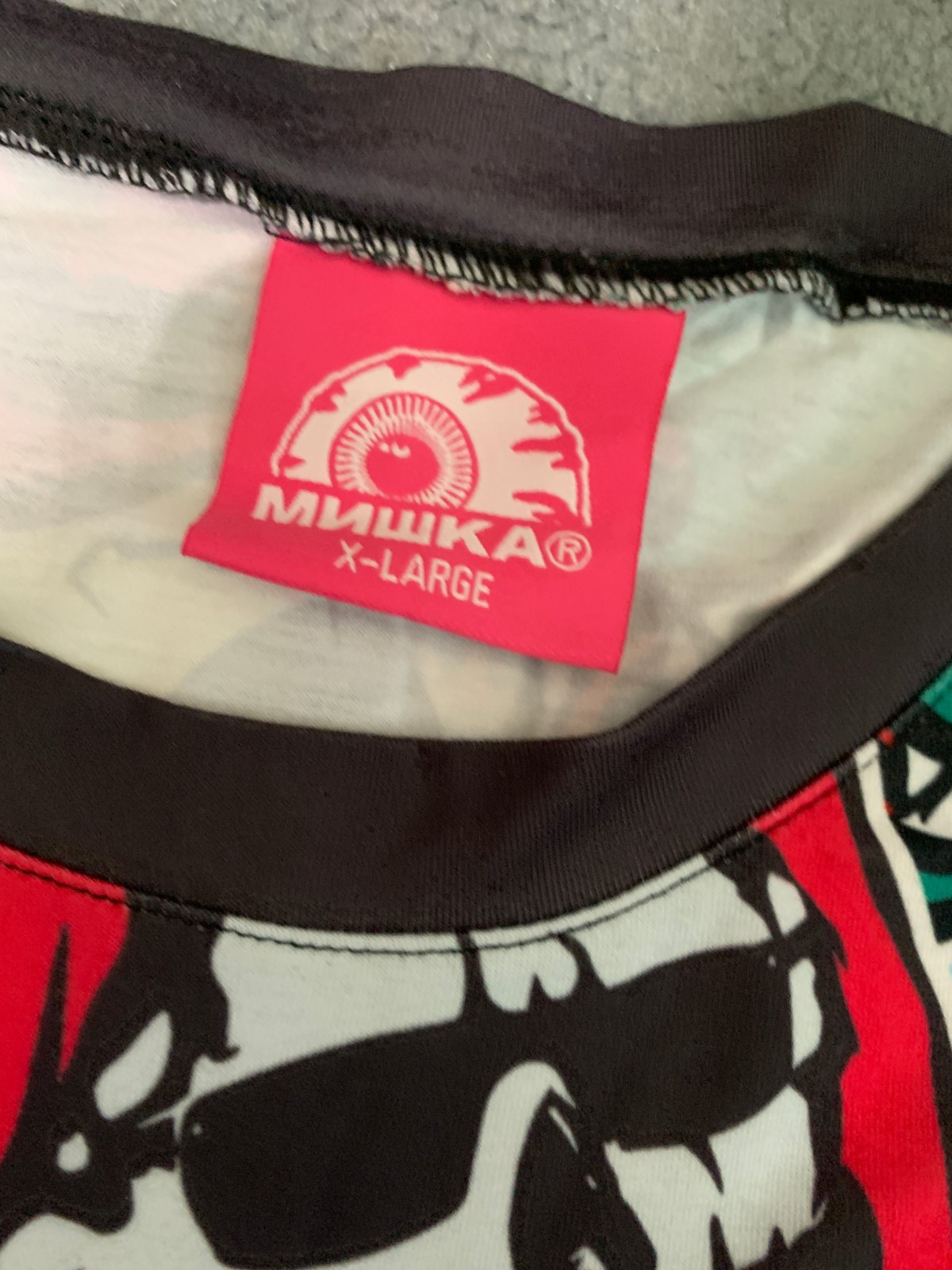 Memorial Weekend Sale – MISHKA Sticker Collage shirt Brand New size XL