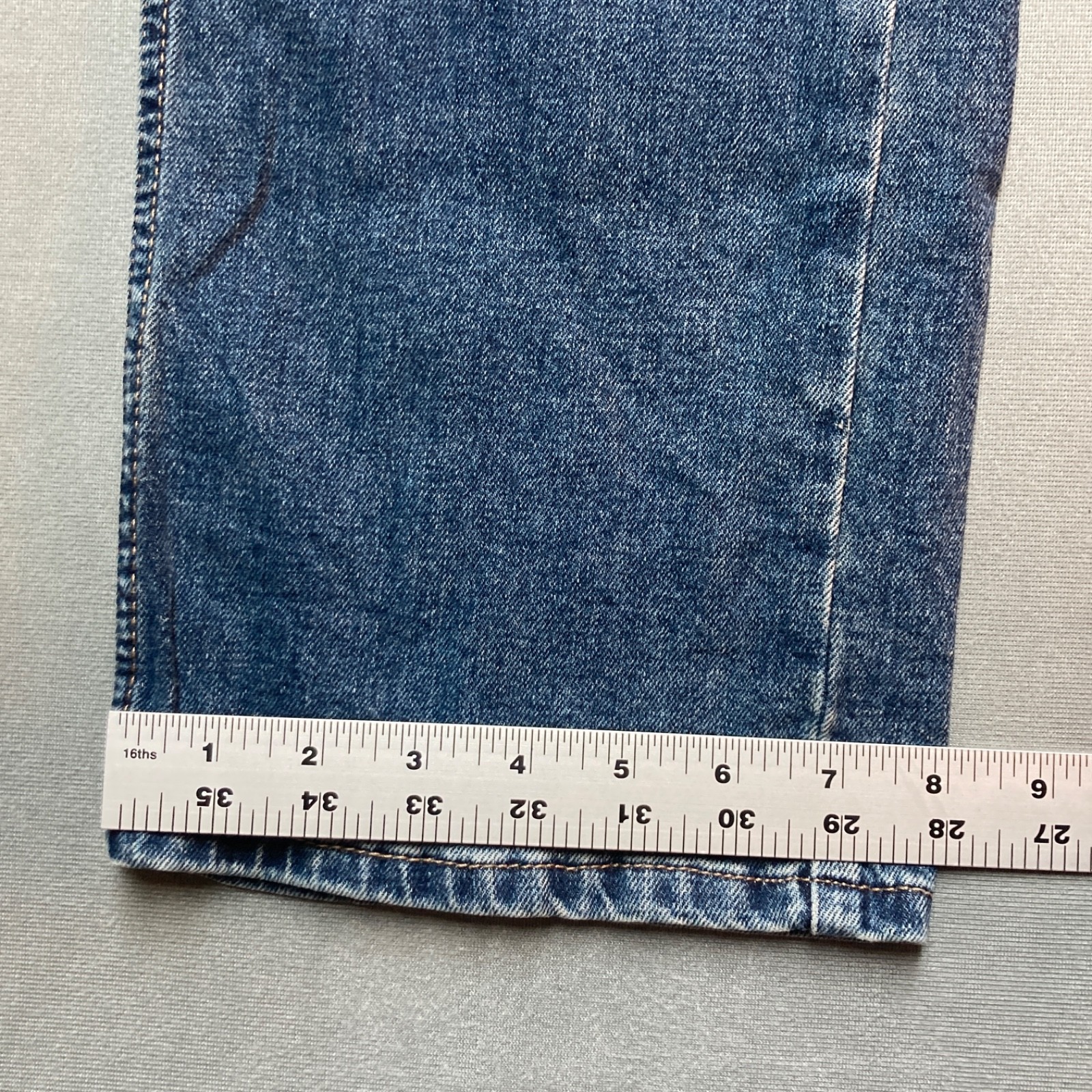 Levis Signature Jeans Mens 29×30 Blue Relaxed Straight Stretch Denim Dark Wash