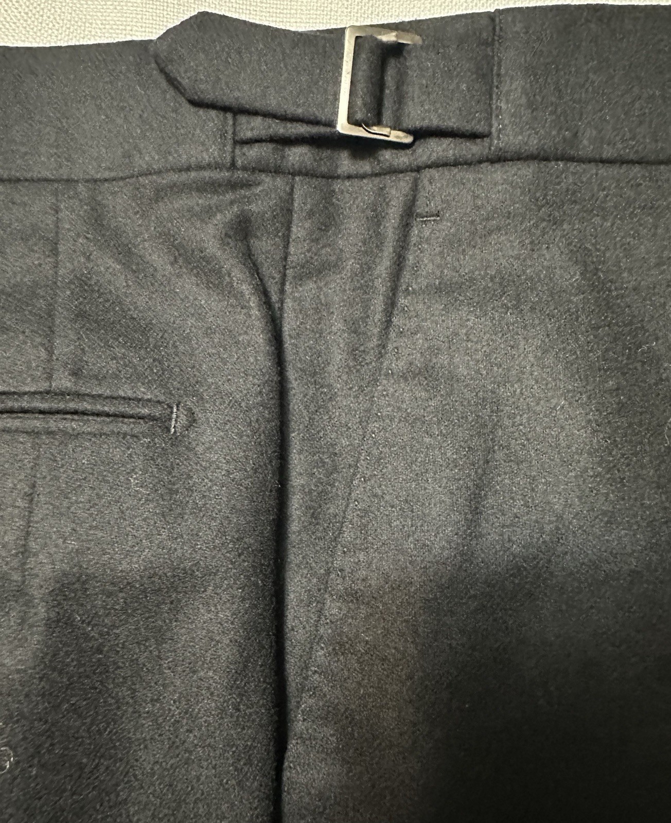 BERG & BERG Black Wool Pants EU 50 NEW US 34×31 1/2 New Without Tags.