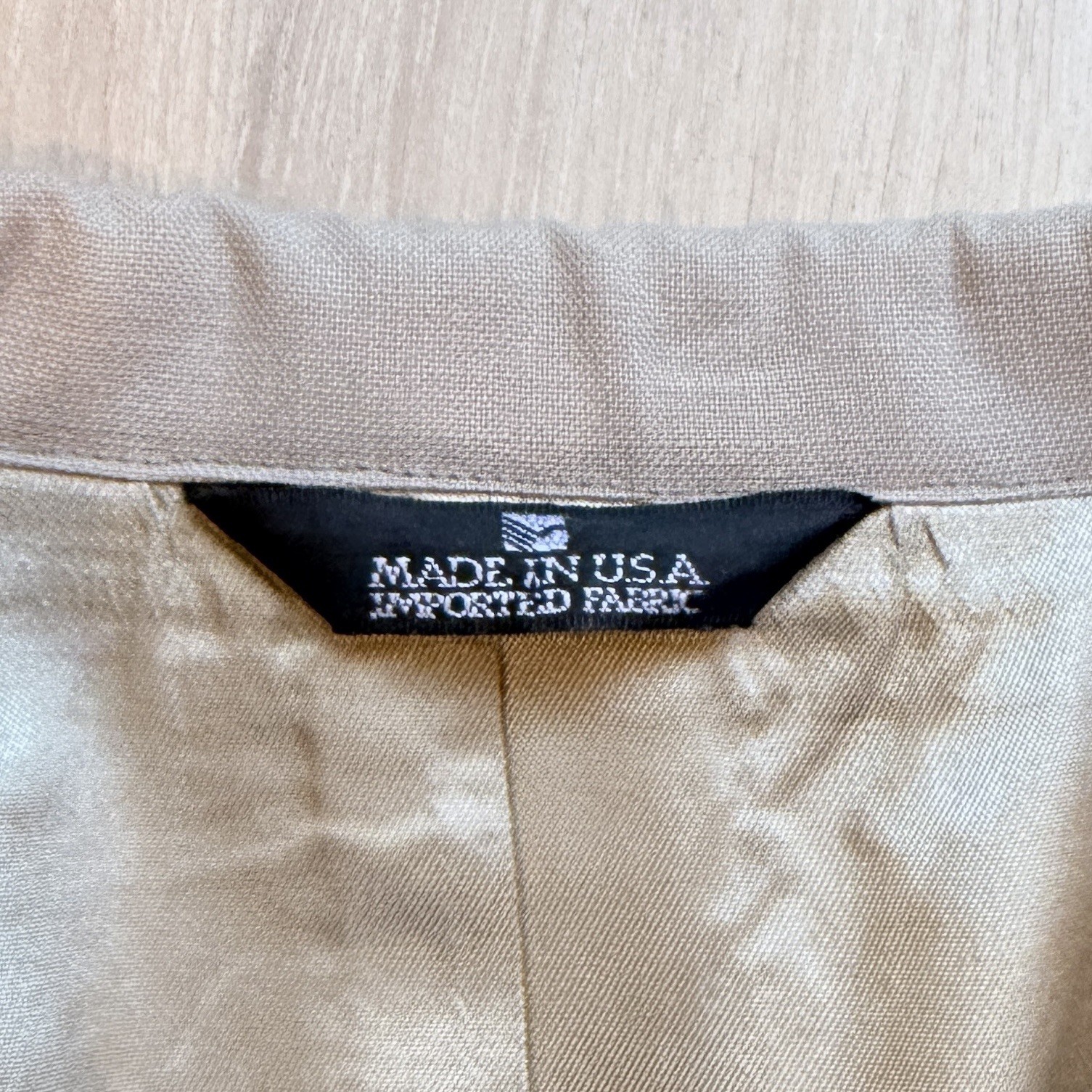Vintage 80s Chaps Ralph Lauren Wool Blazer Sport Coat Men 40R Tan Beige USA Made
