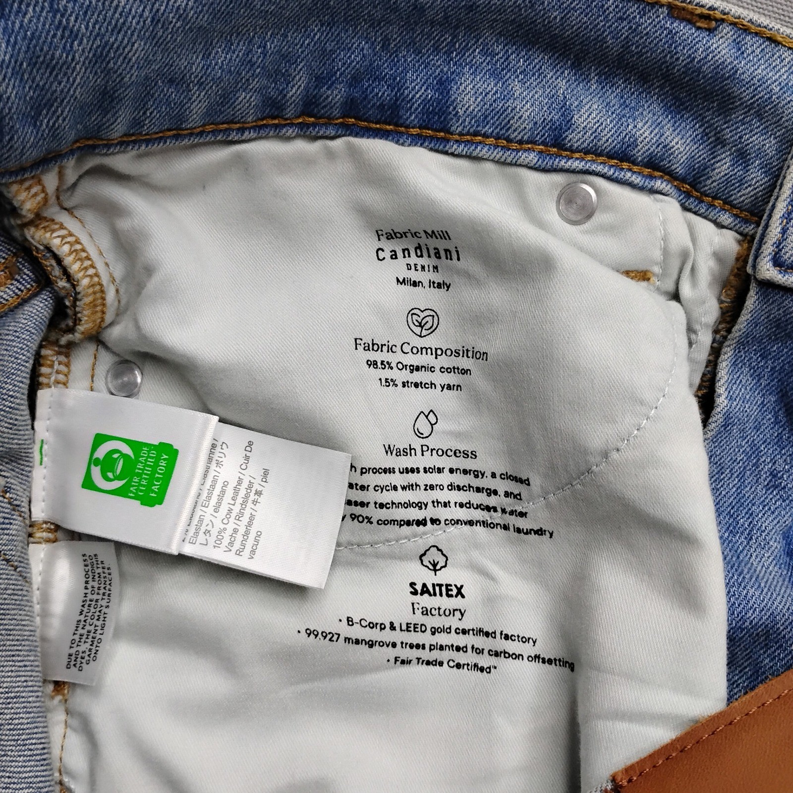 J.Crew Classic Straight Leg Jeans Light Wash Organic Cotton Candiani Denim 29