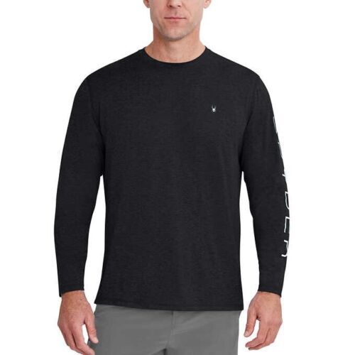 Spyder Men’s Rash Guard, Breathable Fabric, Quick Dry, 50+ UPF protection