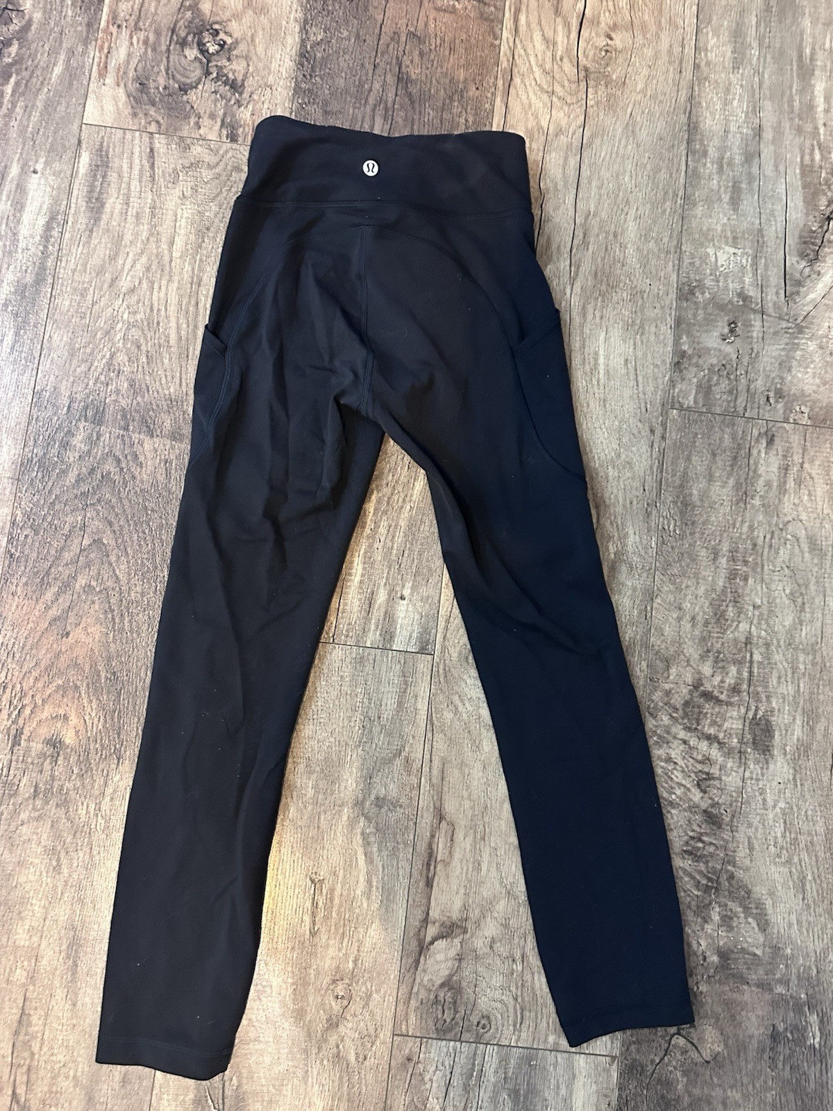 lululemon athletica Align High-Rise Black Ankle Leggings 8 Pockets Stretch-Girls