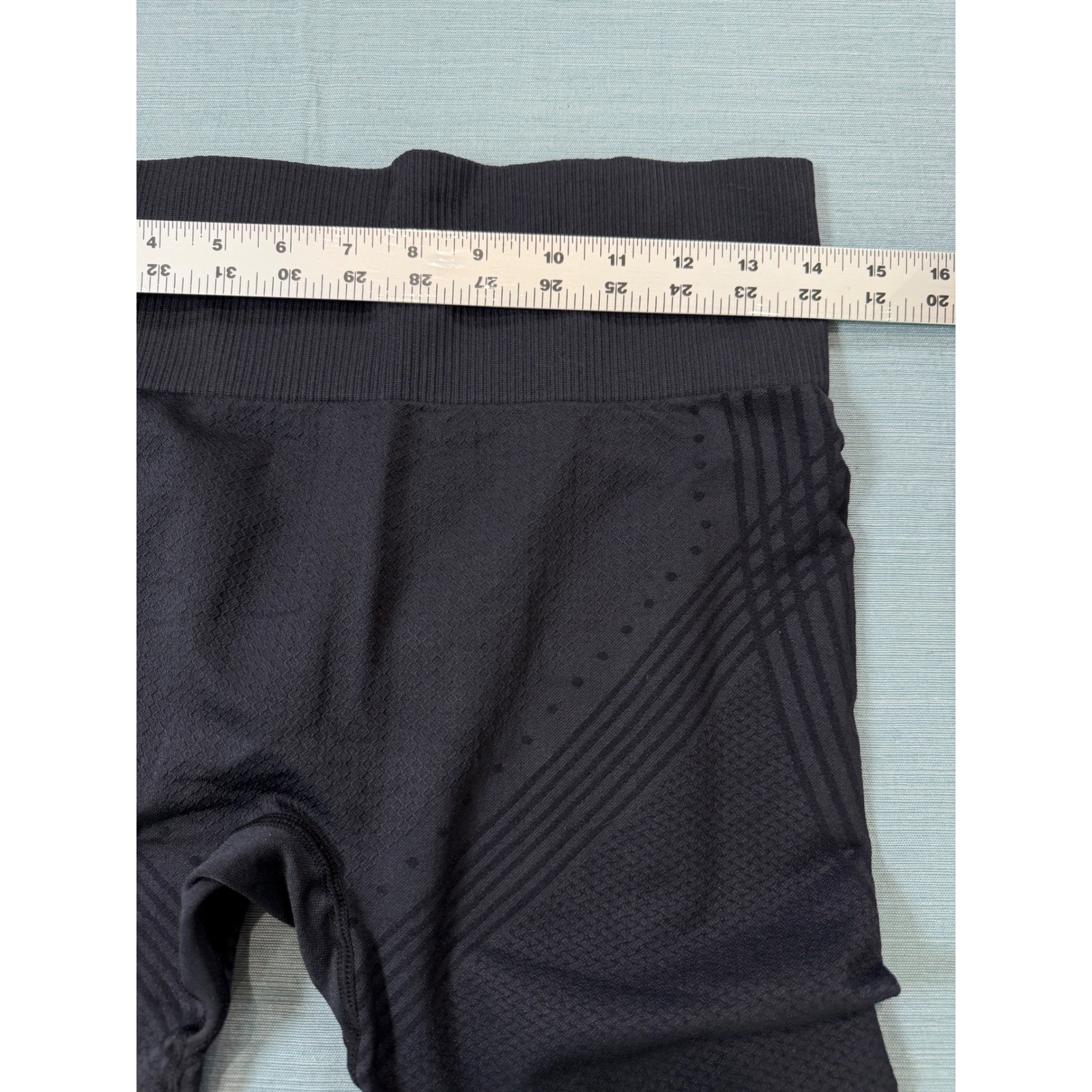 Seamless High Waisted Compression Leggings XXL Black Athleisure Yoga Pants