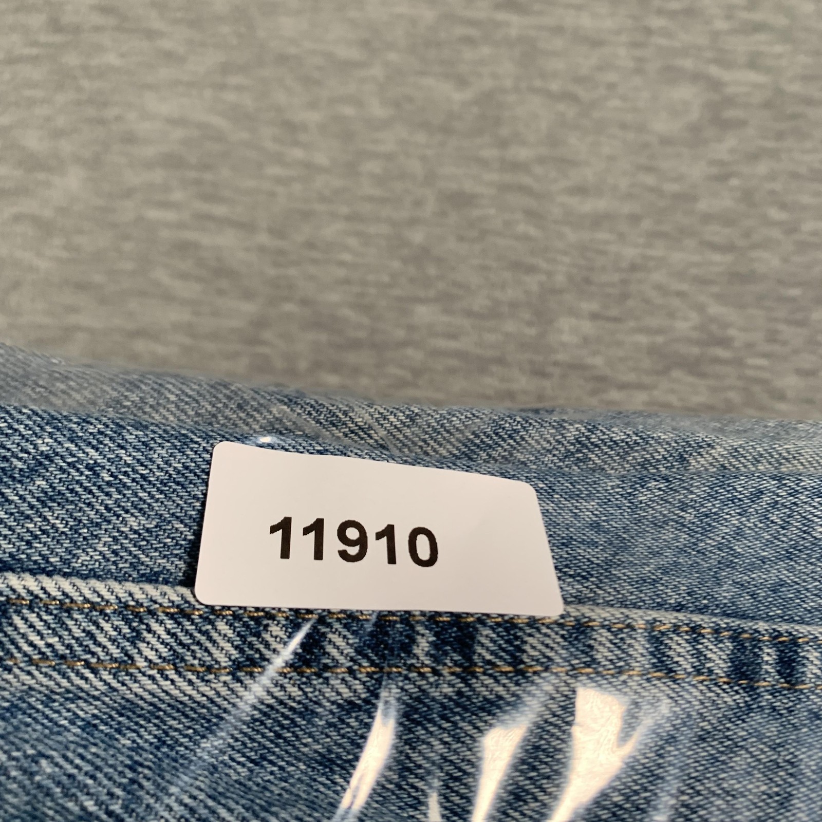 Wrangler Jeans Mens 46×29 Blue Straight Leg Regular Fit Denim 96501SW Cotton