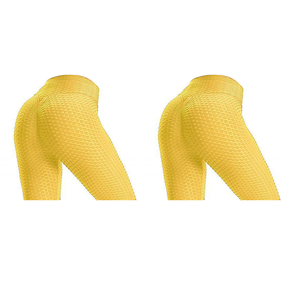 US Women Butt Lift Leggings Anti-Cellulite High Waist Push Up Yoga Pants TikTok