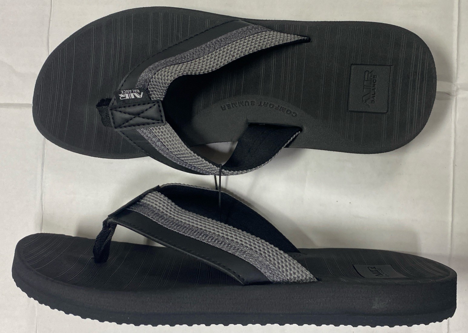 Air Balance Comfort Sole Flip Flops Sandals Men’s Size 8 9 10 11 12 13 New