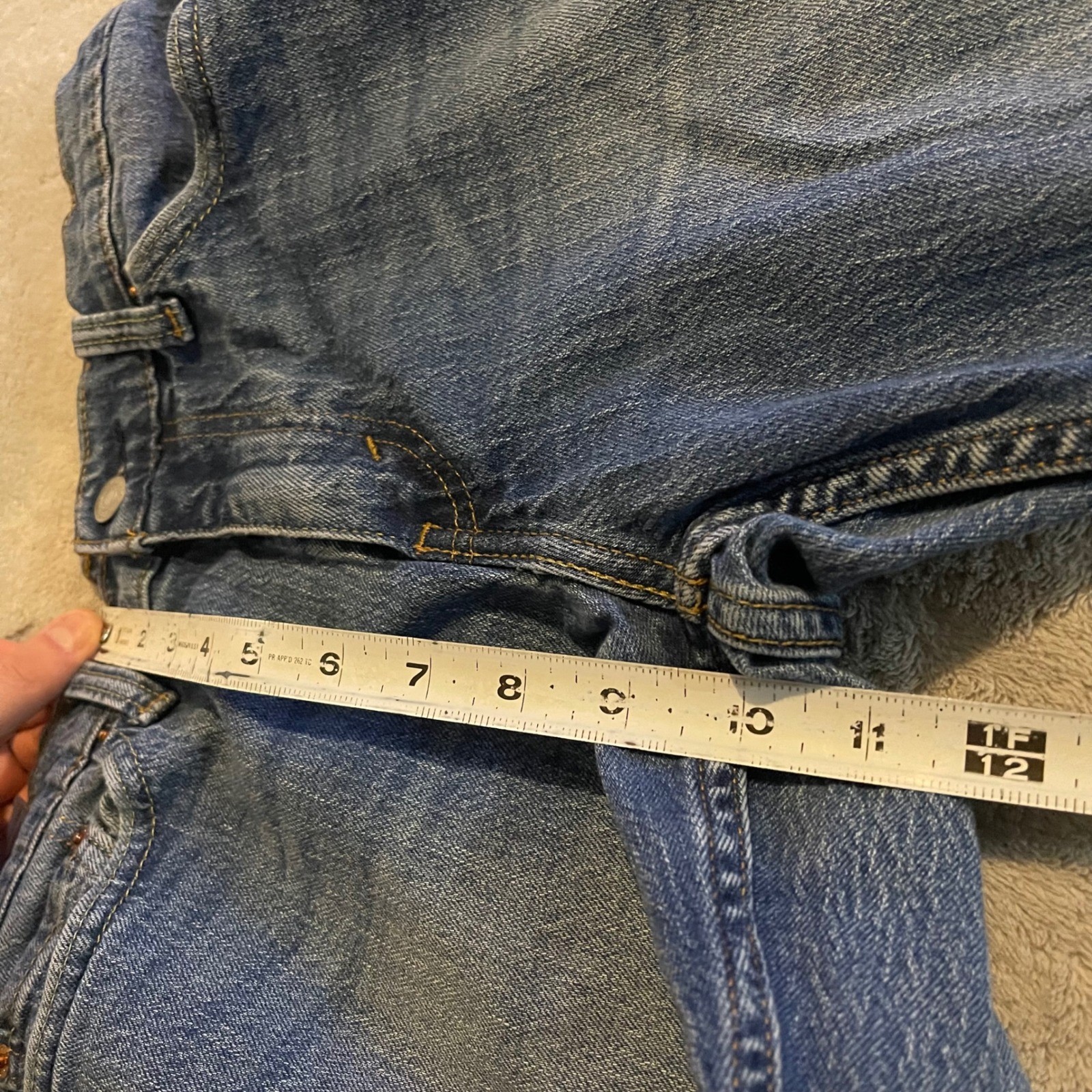 Levis 511 Jeans Mens 30×34 Blue Slim Fit Medium Wash Denim Stretch Low Rise