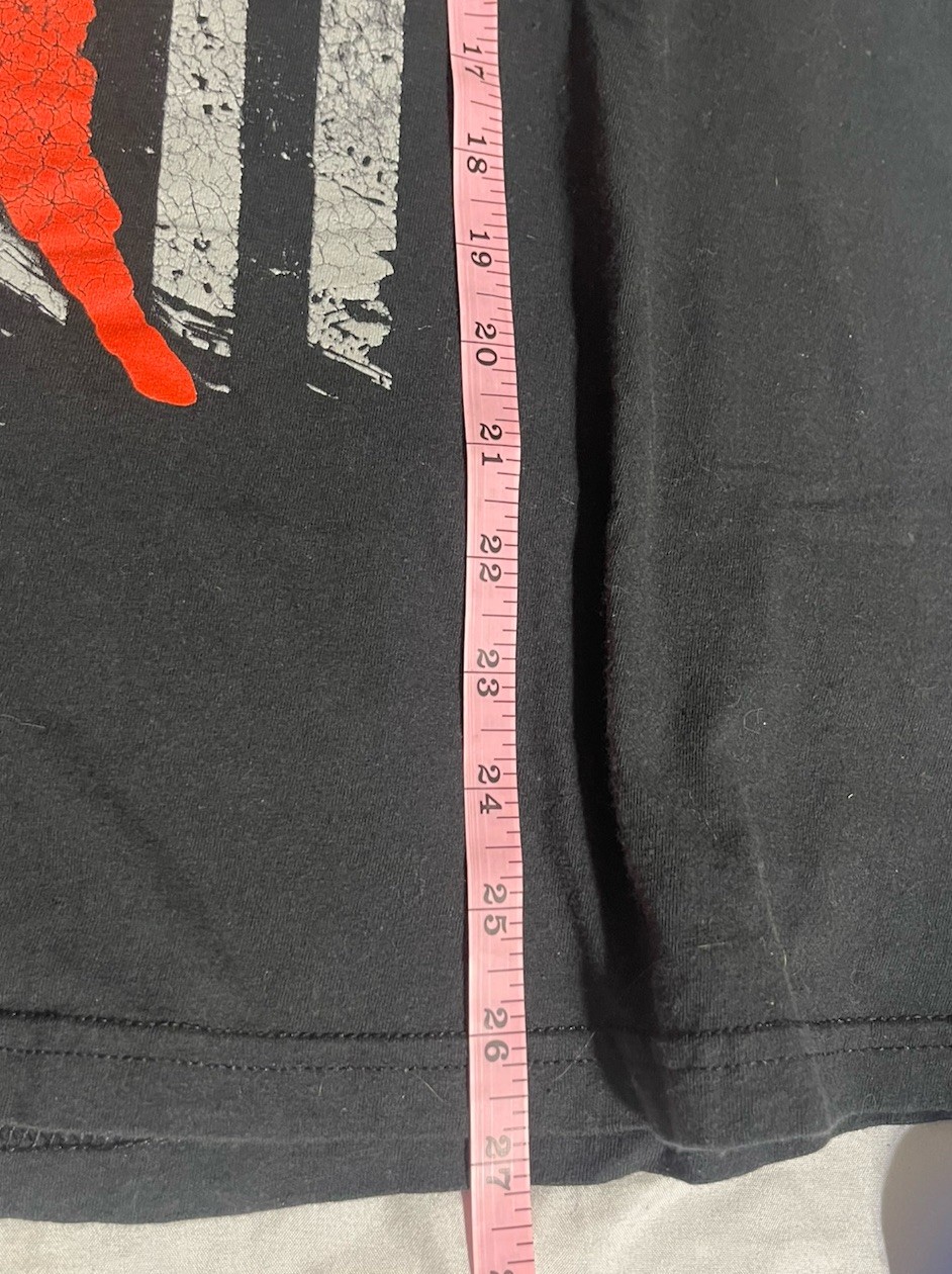 Ink Inc.USA T-Shirt Fisherman American Flag Patriotic 100% Cotton Size Medium