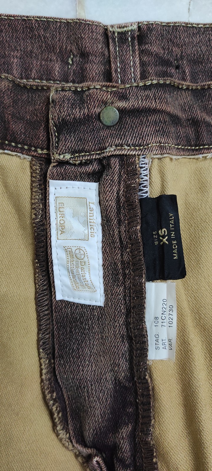 Archive 90’s ROBERTO CAVALLI SNAKES Jeans fashion runaways