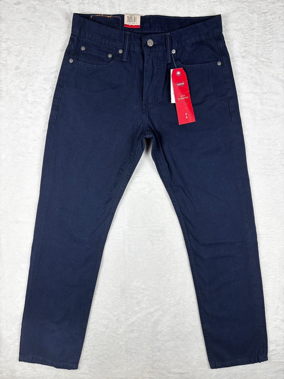 NWT Levis 502 Pants Mens 29×30 Blue Regular Taper Warp Stretch Twill Chino